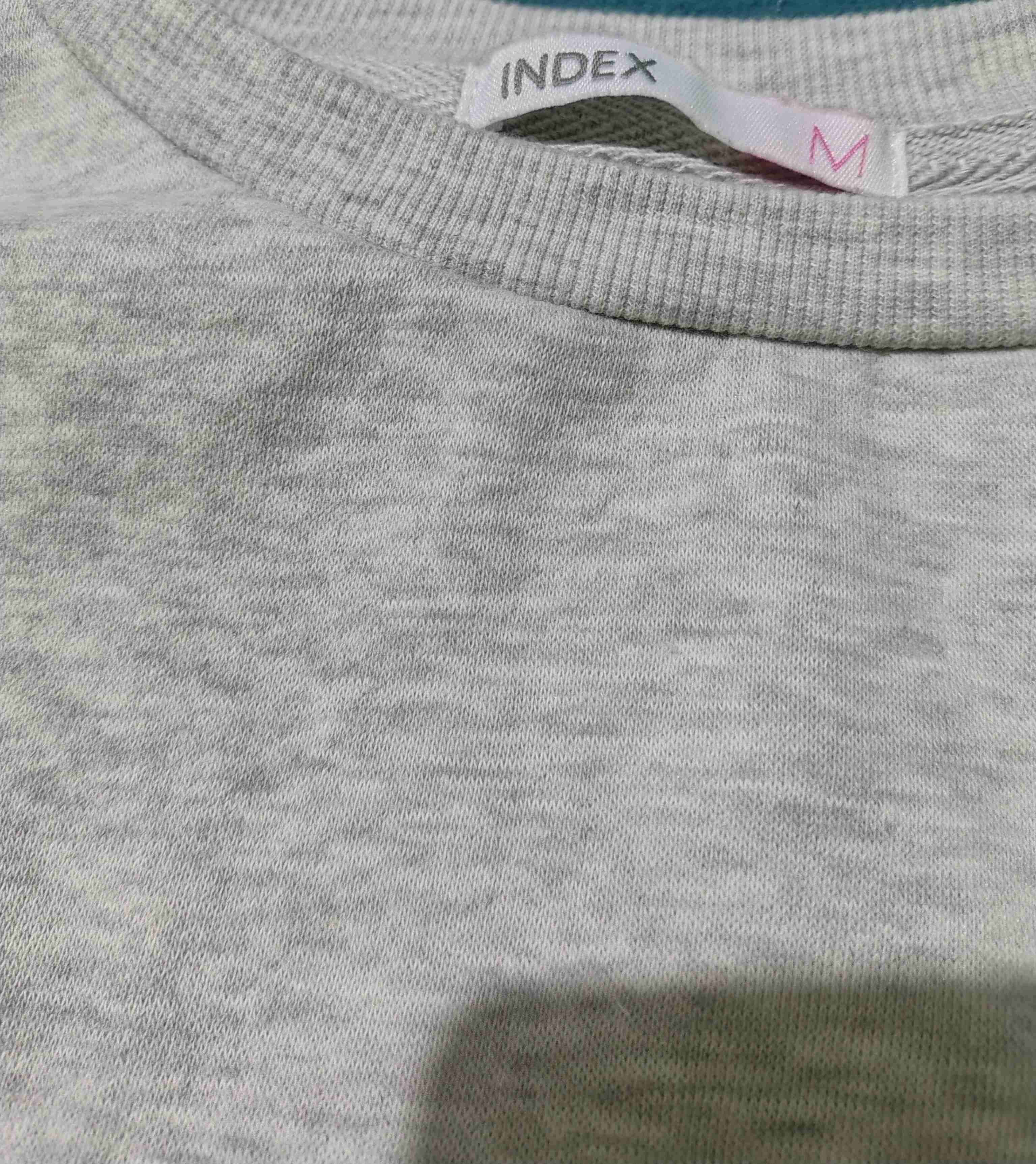 Poleron gris manga larga - miniatura 4