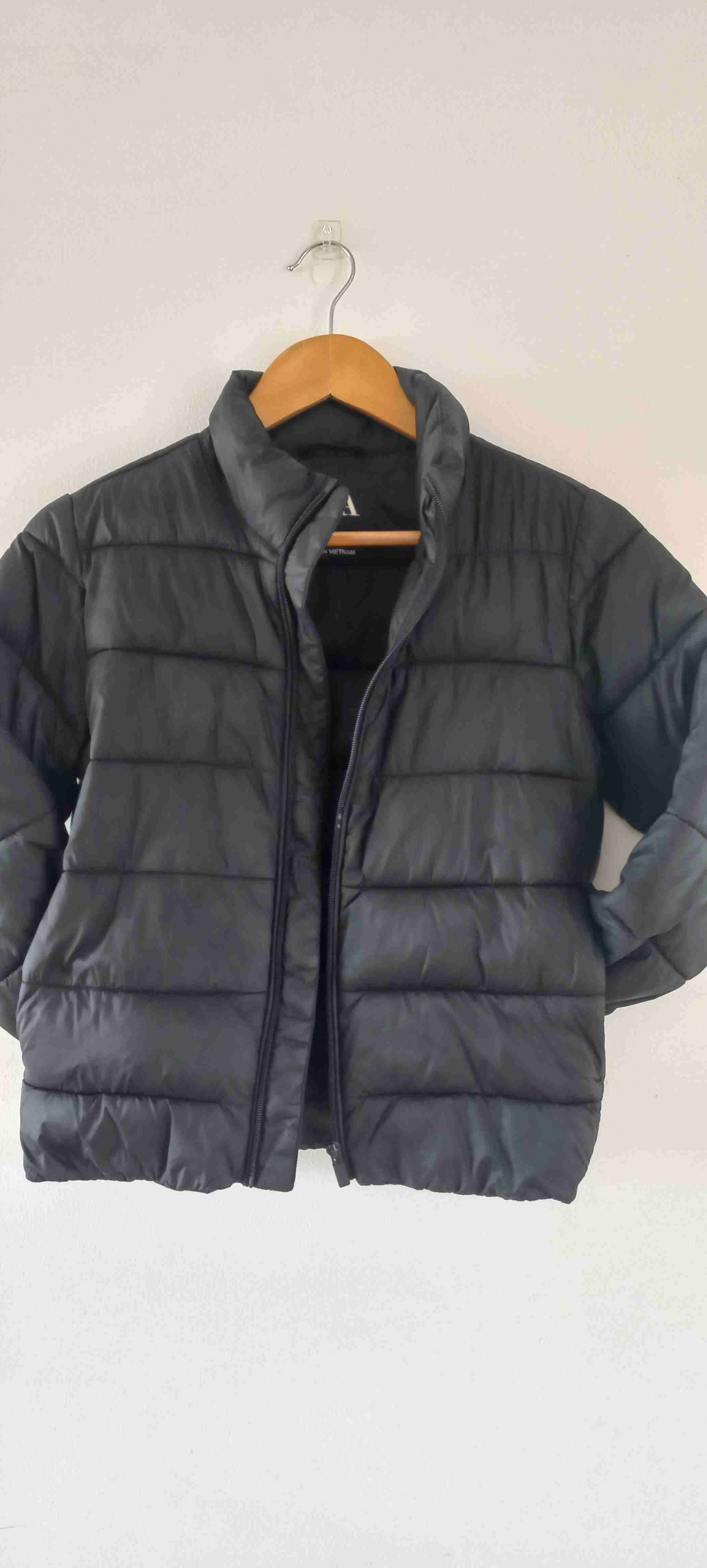 Chaqueta acolchada negra