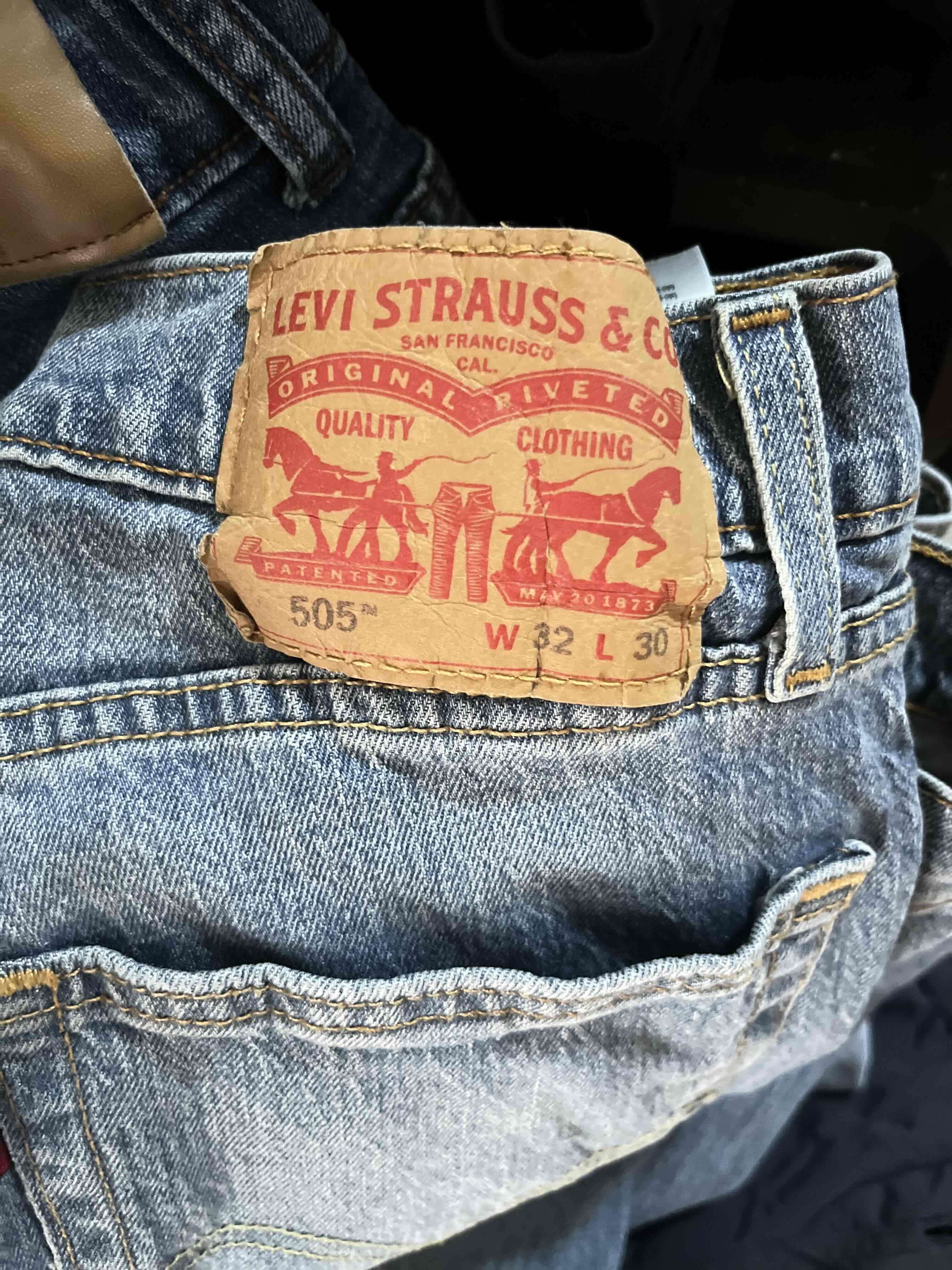 Pantalones jeans azul clásico - miniatura 3