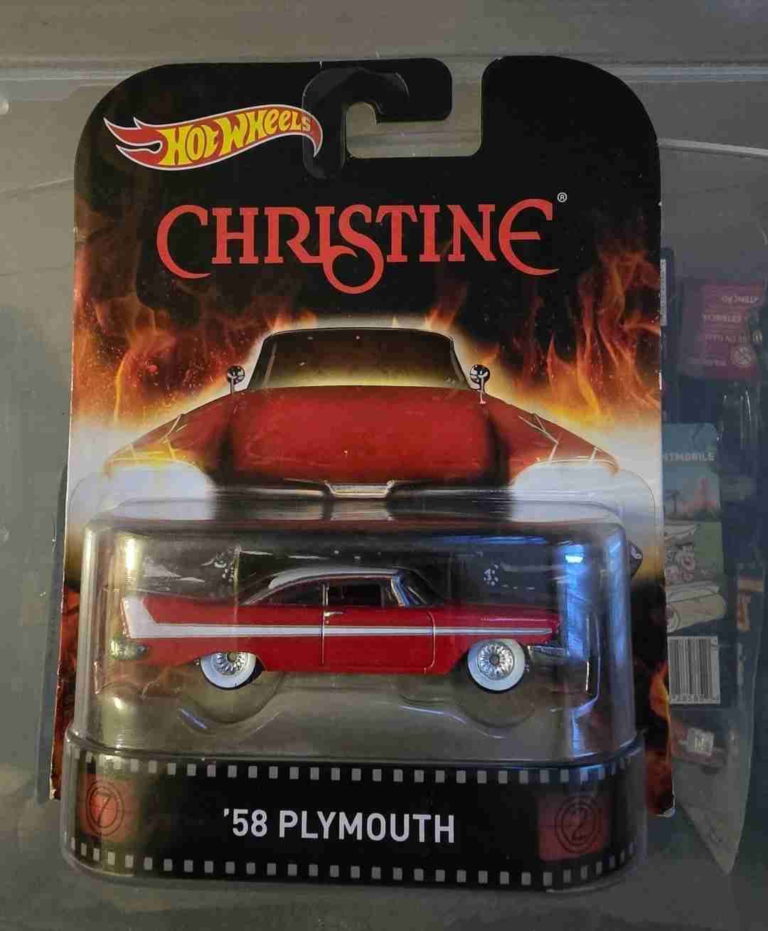 Autito Premium Hotwheels Plymouth 58. CHRISTINE - miniatura 2