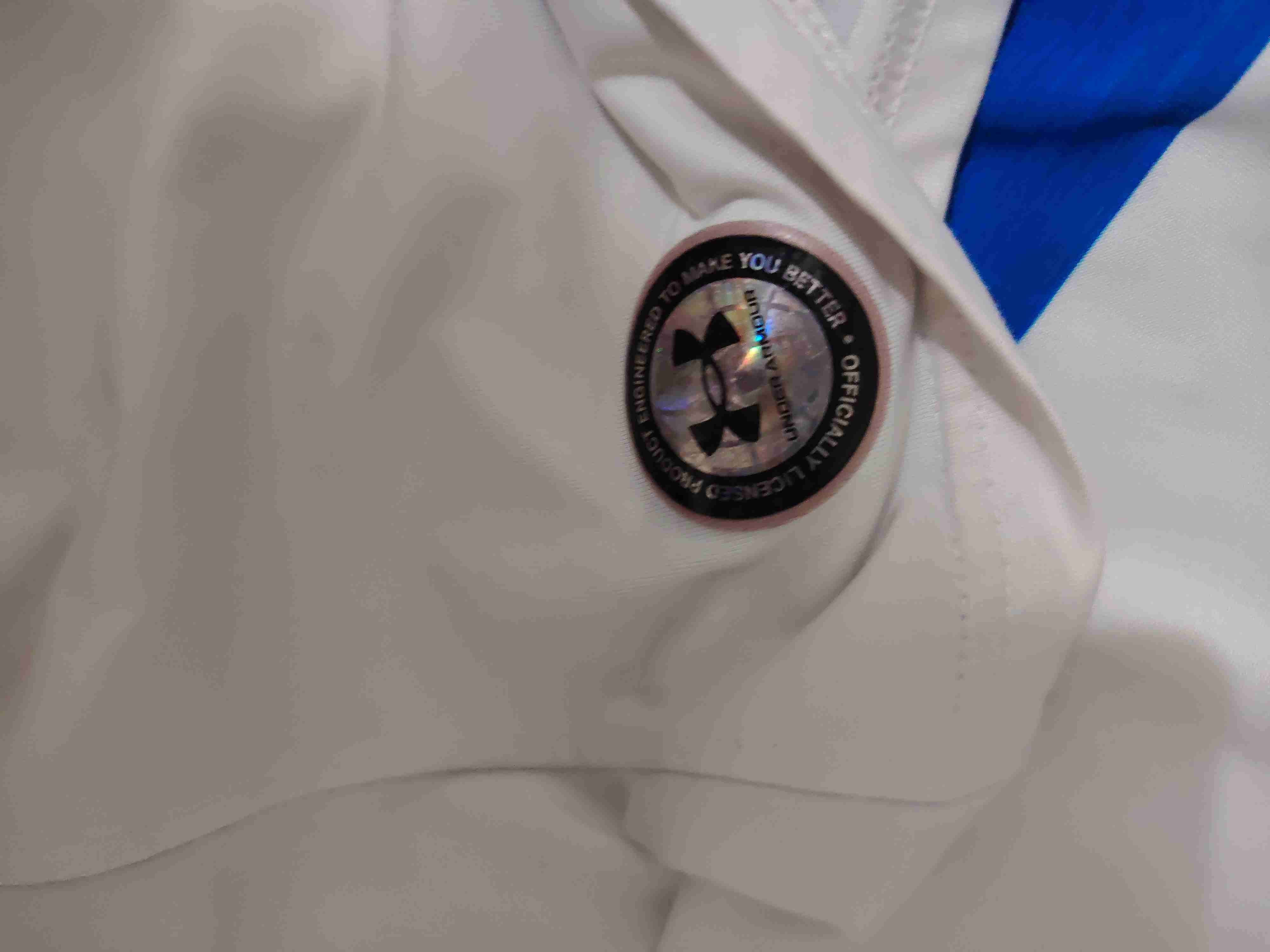 Polera deportiva Under Armour blanca original - miniatura 4