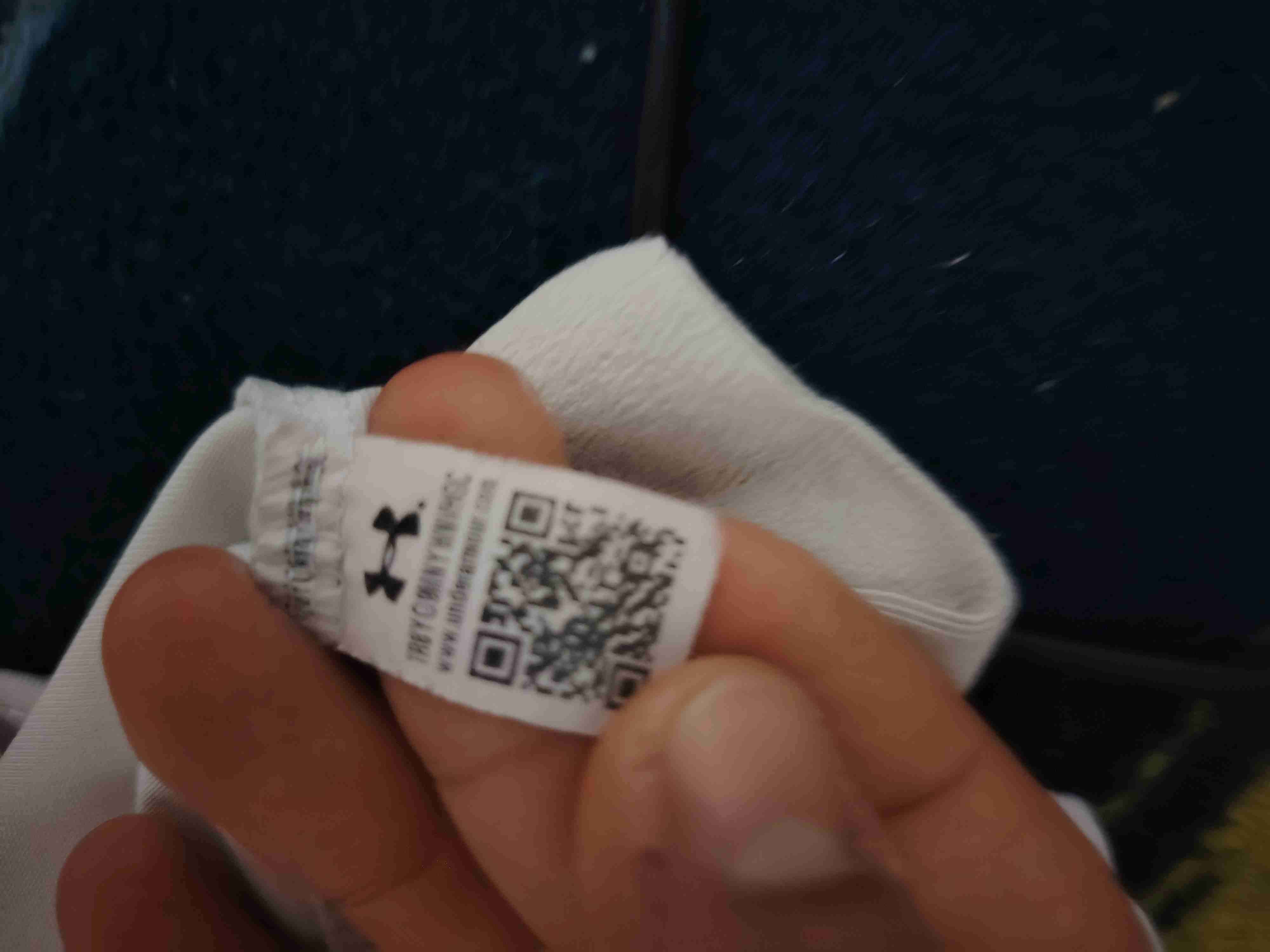 Polera deportiva Under Armour blanca original - miniatura 5