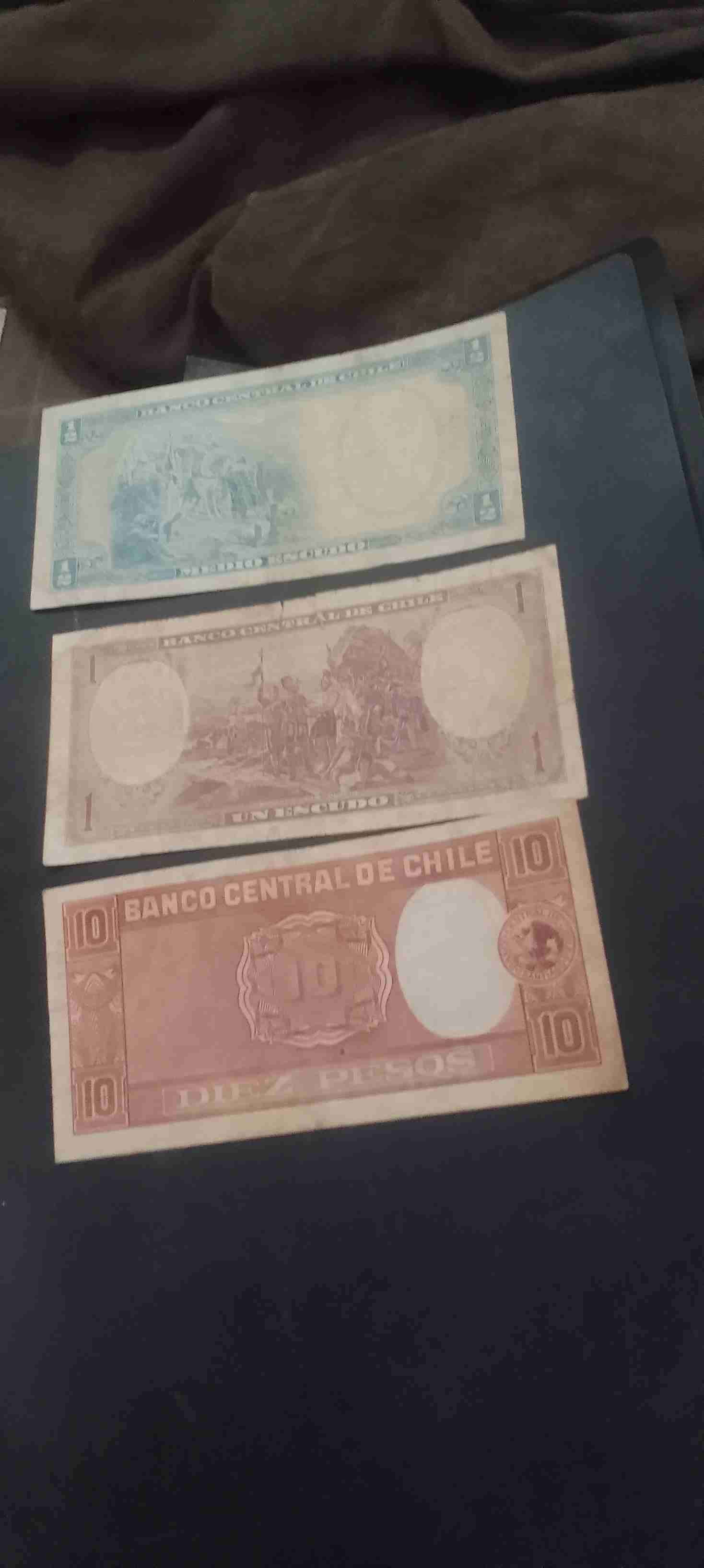 Billetes antiguos de Chile 3 - miniatura 2