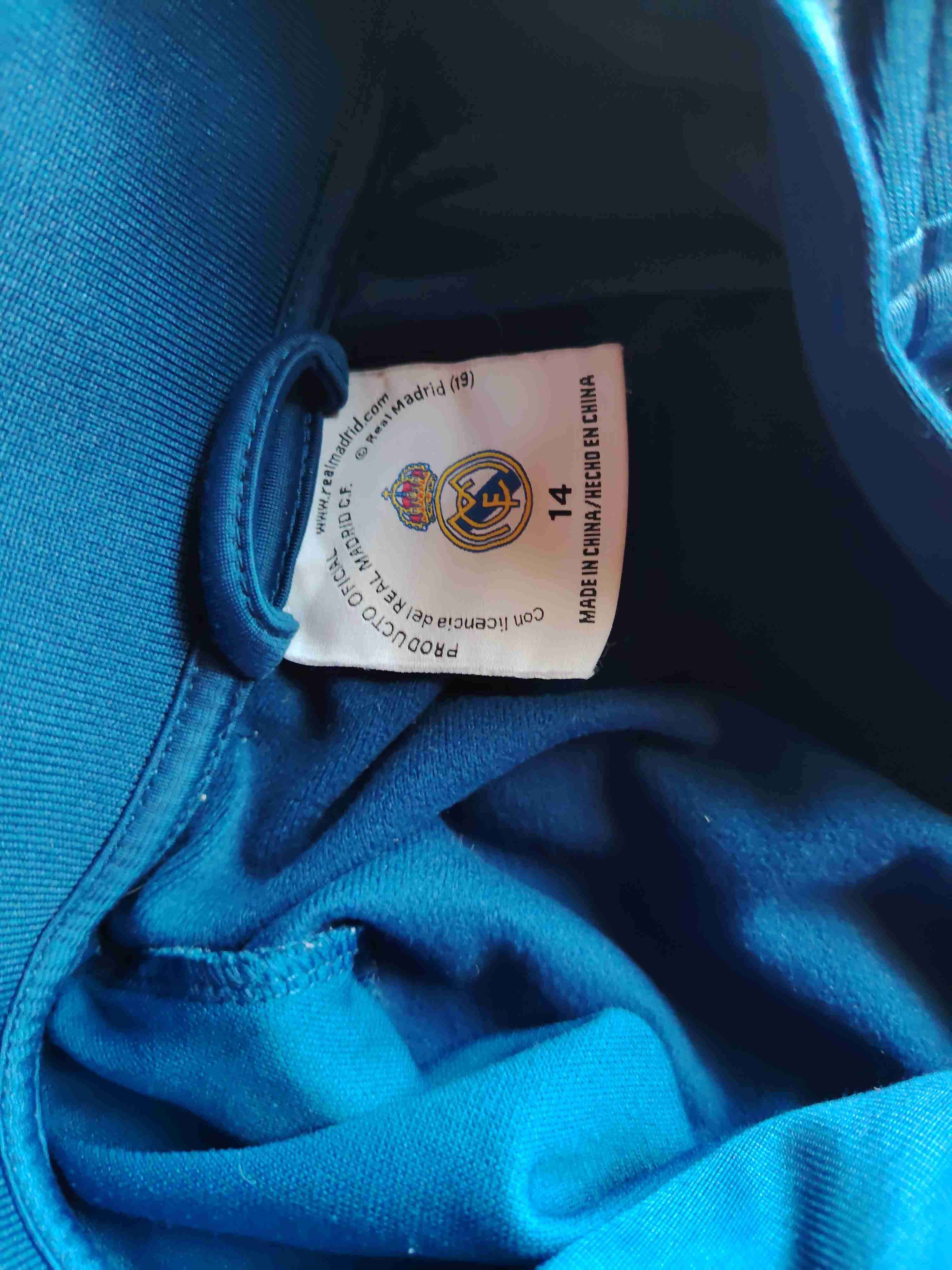 Chaqueta deportiva azul Real Madrid - miniatura 3