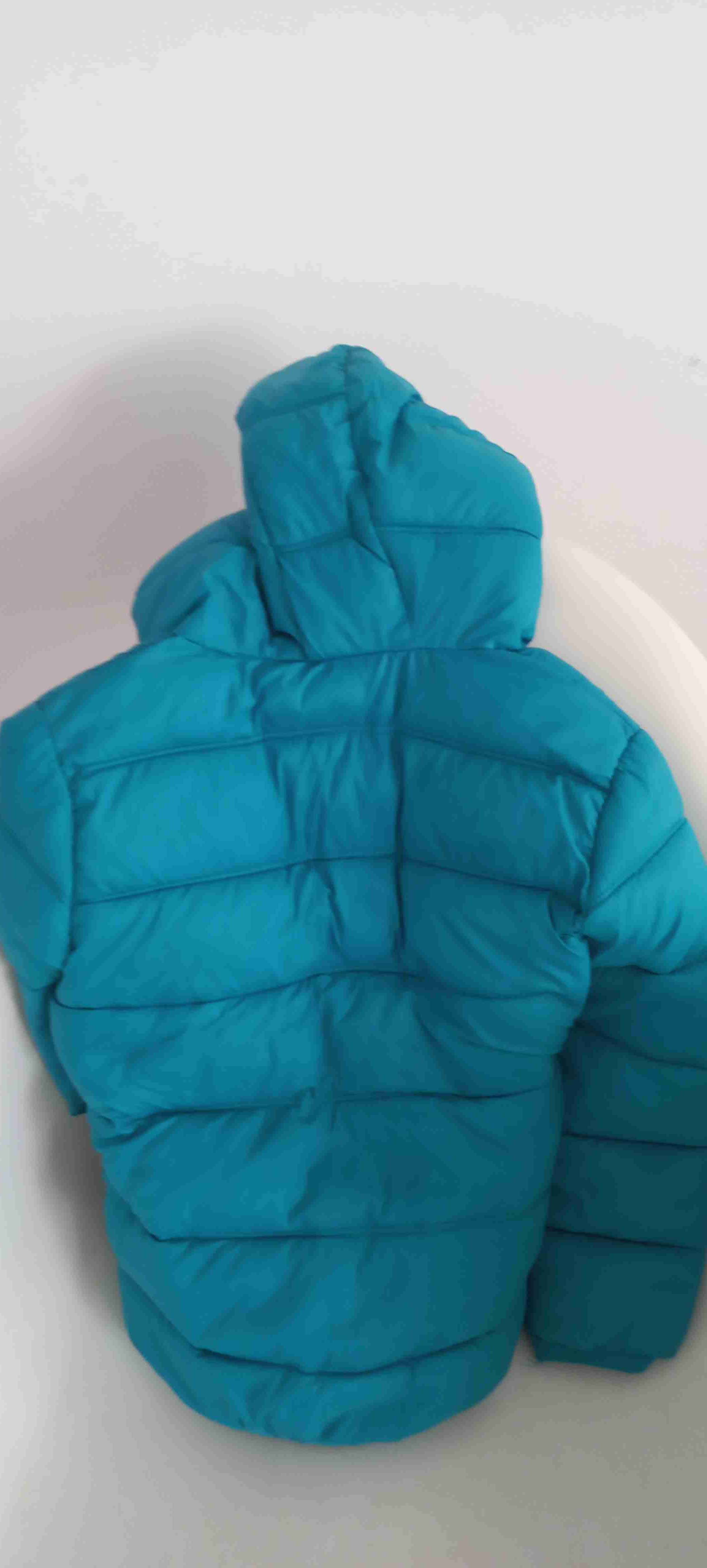 Chaqueta acolchada azul infantil - miniatura 3