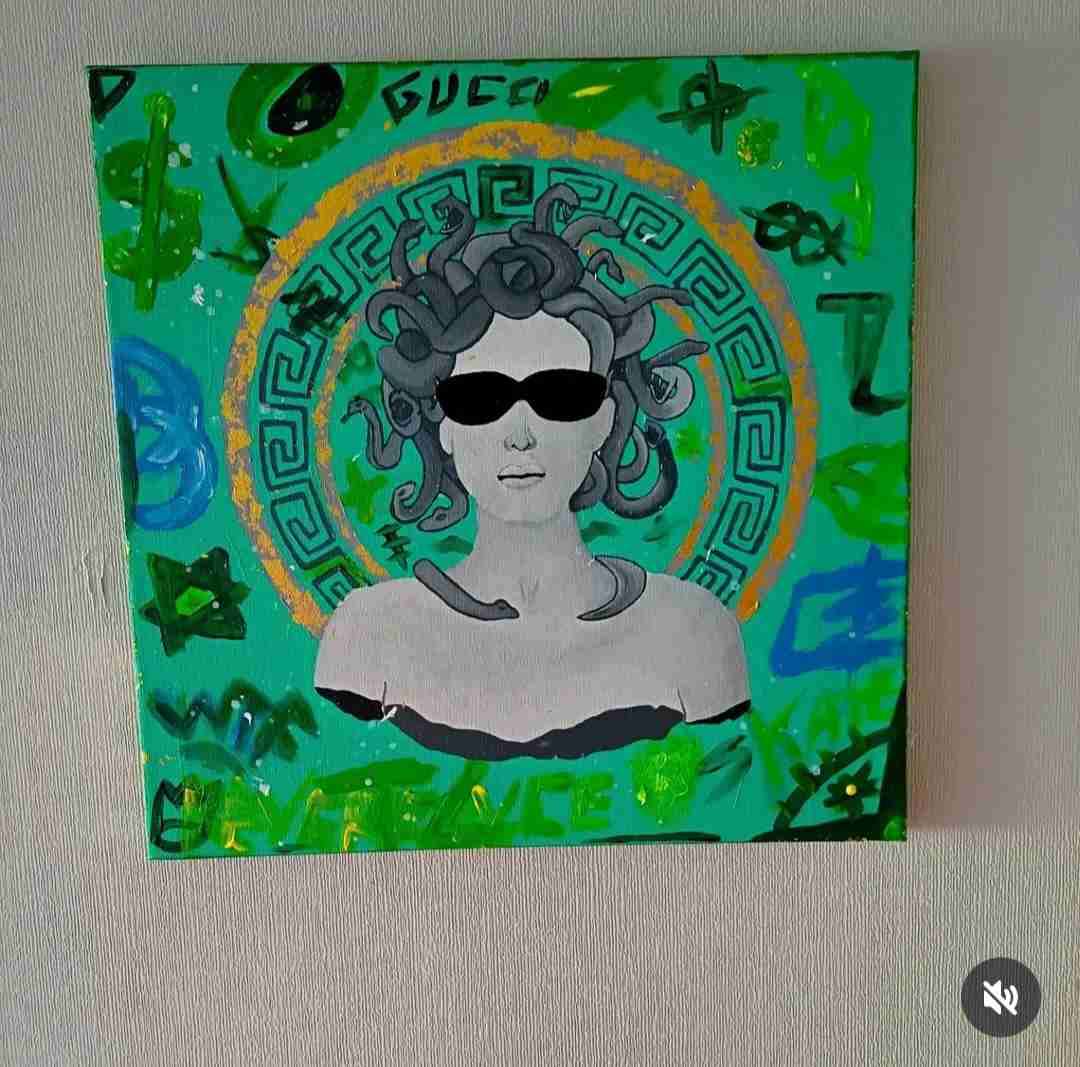 Cuadro arte Medusa - miniatura 2