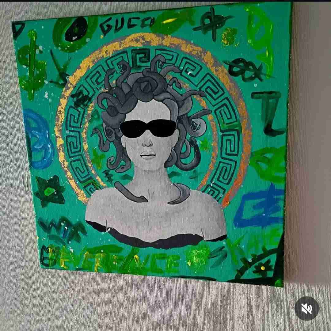 Cuadro arte Medusa - miniatura 4