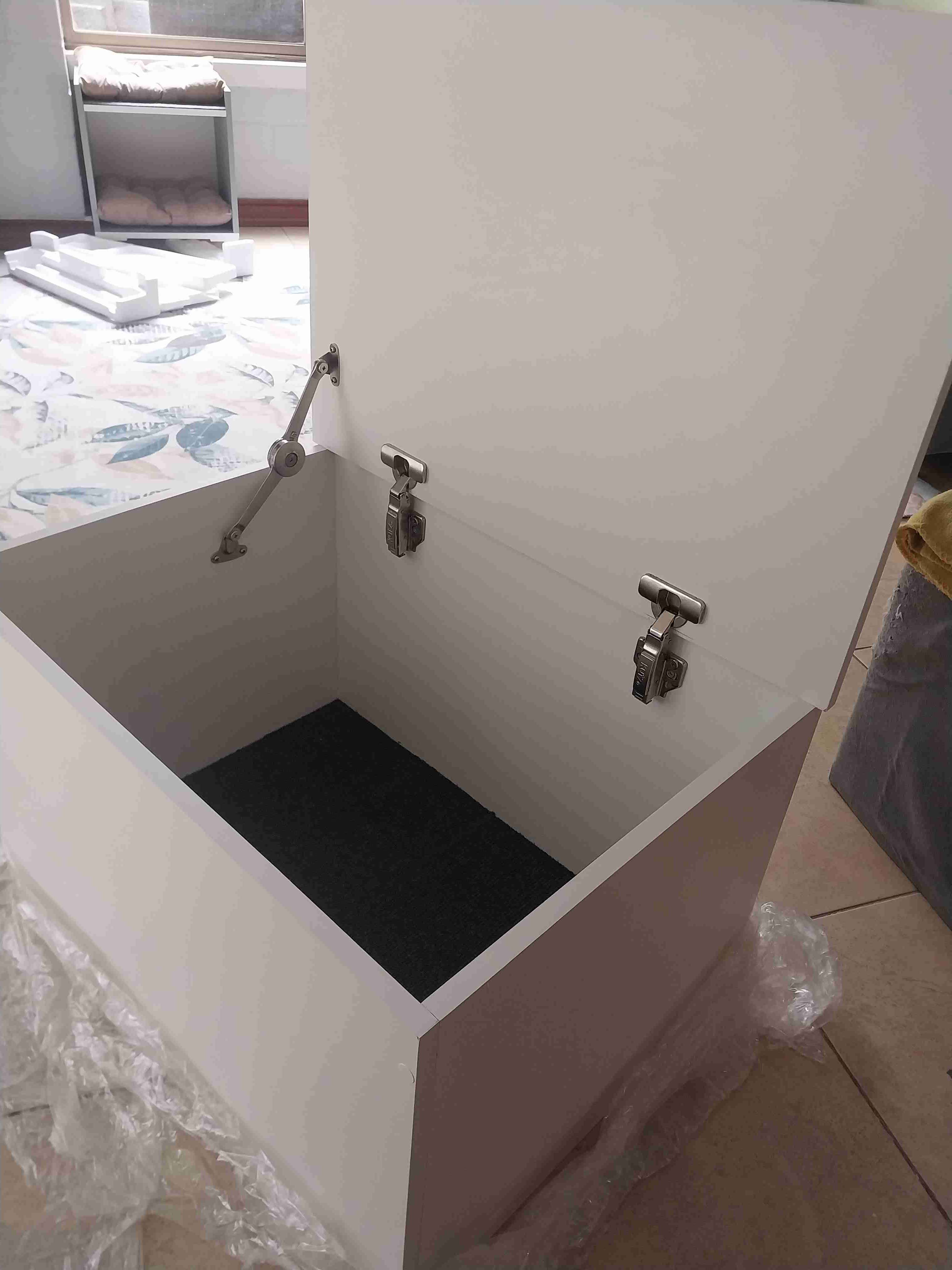 Baul de melamina blanco - 3