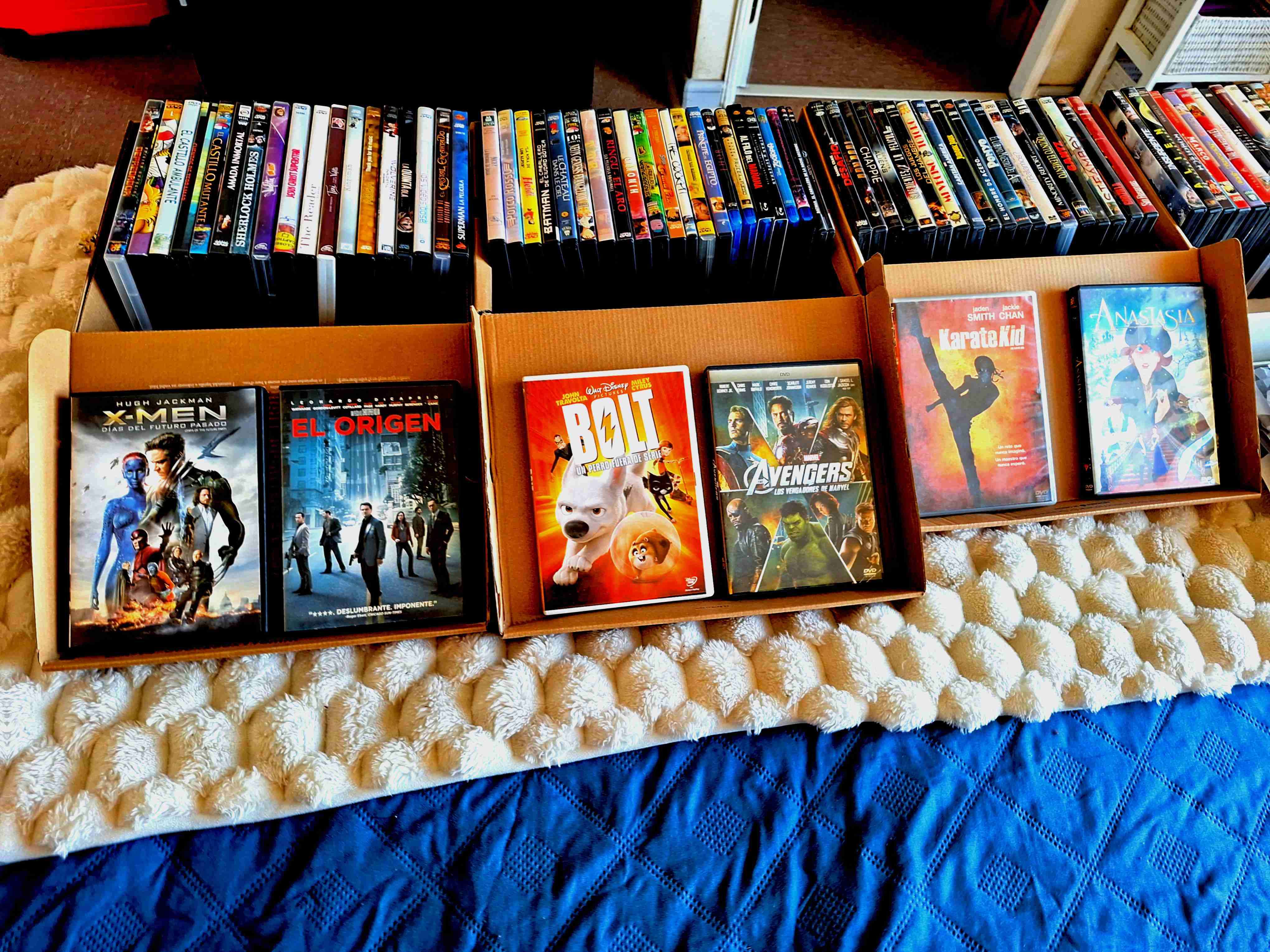 Colección de DVDs, VHS y Blue Ray varios títulos - miniatura 4
