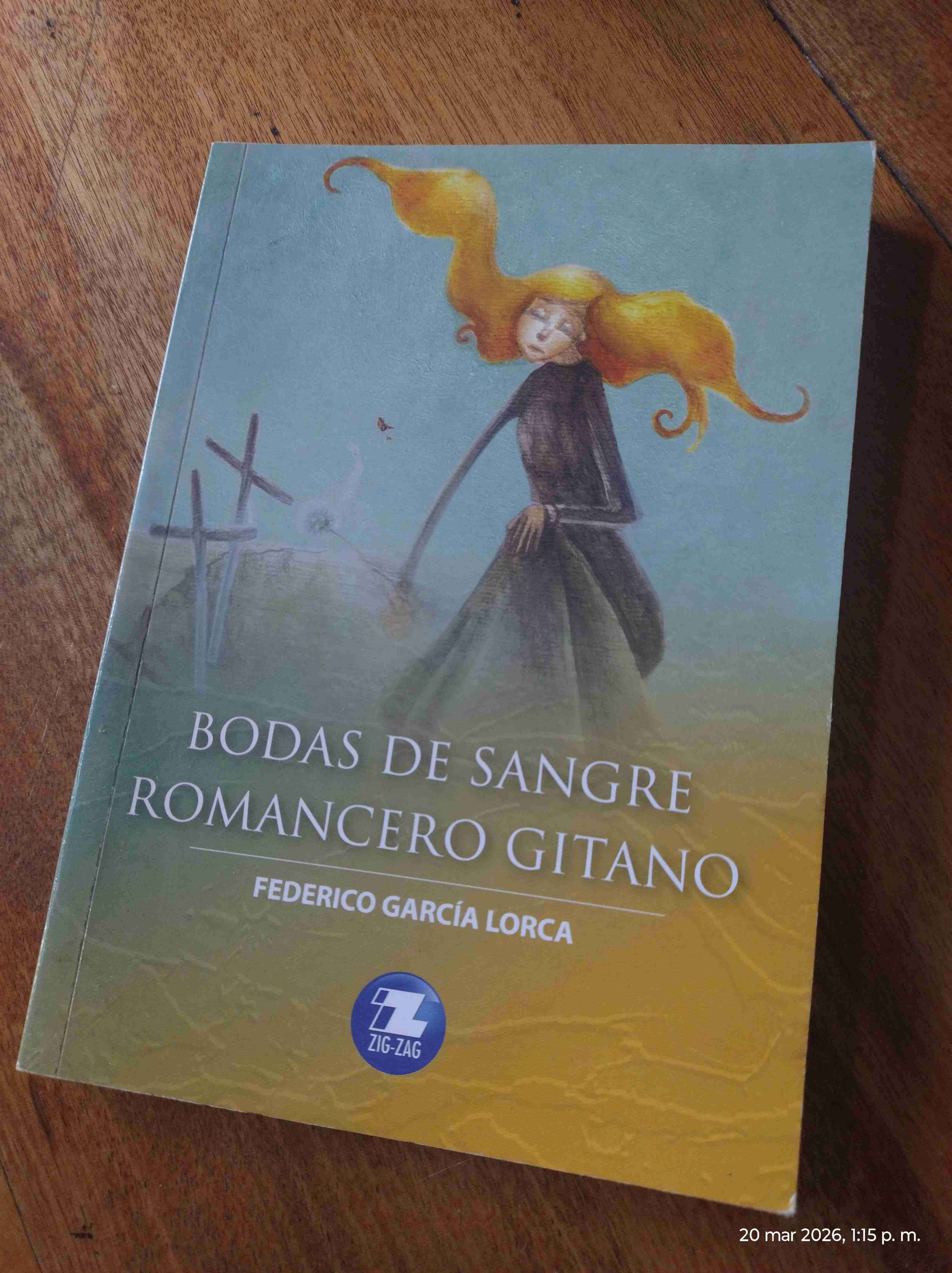 Libro Bodas de sangre y Romancero gitano
