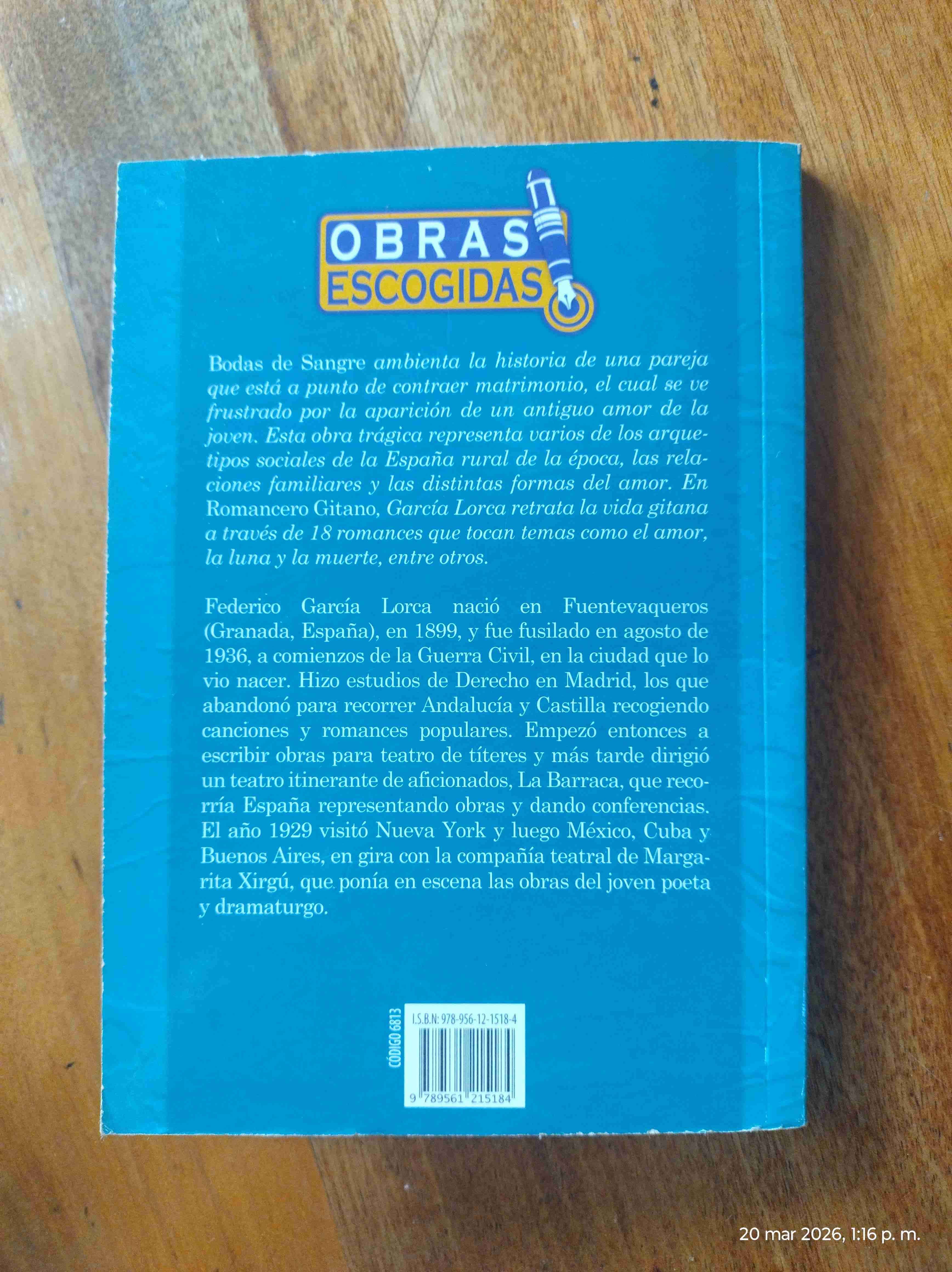 Libro Bodas de sangre y Romancero gitano - miniatura 3