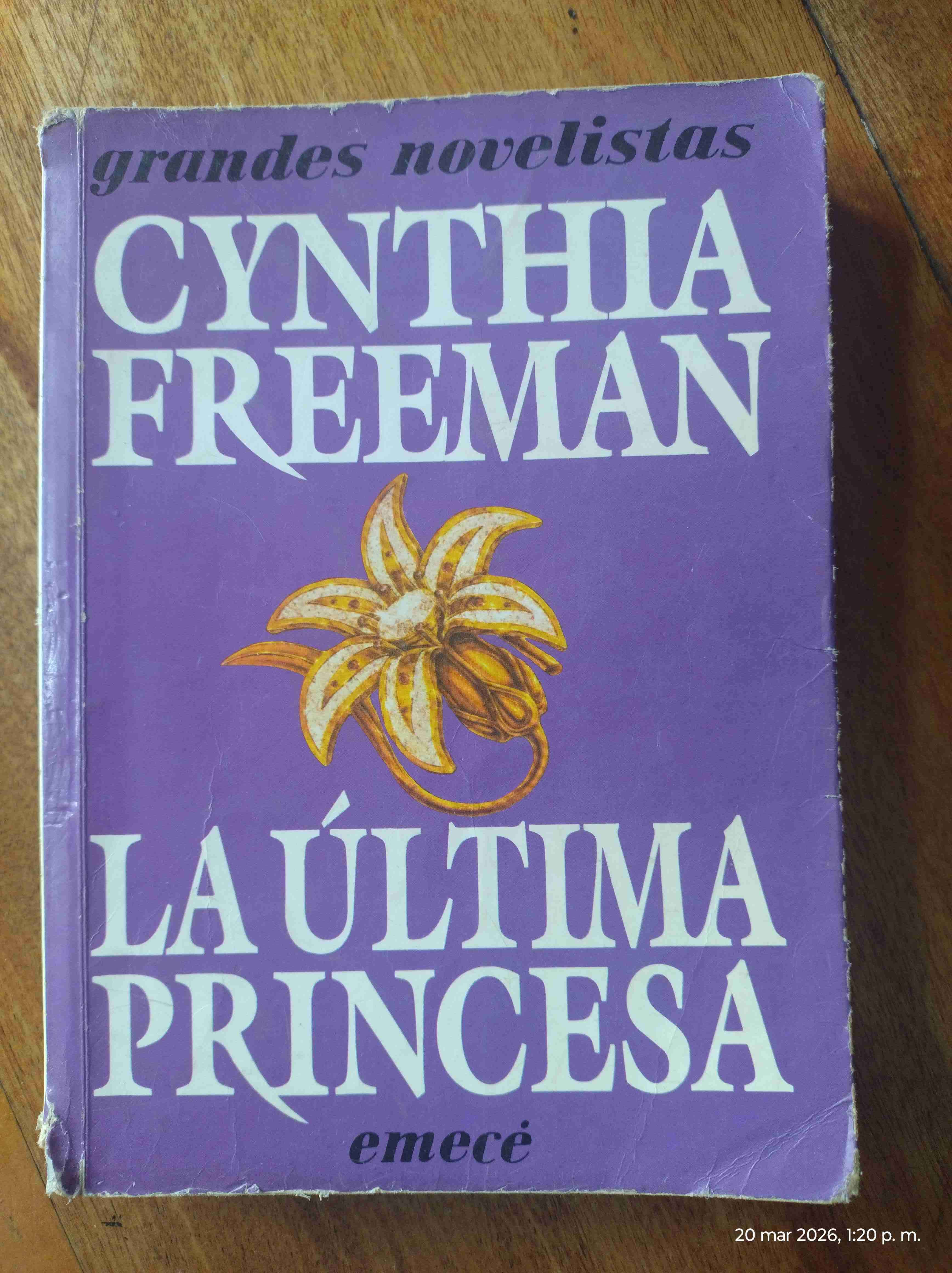 Libro La Última Princesa Cynthia Freeman