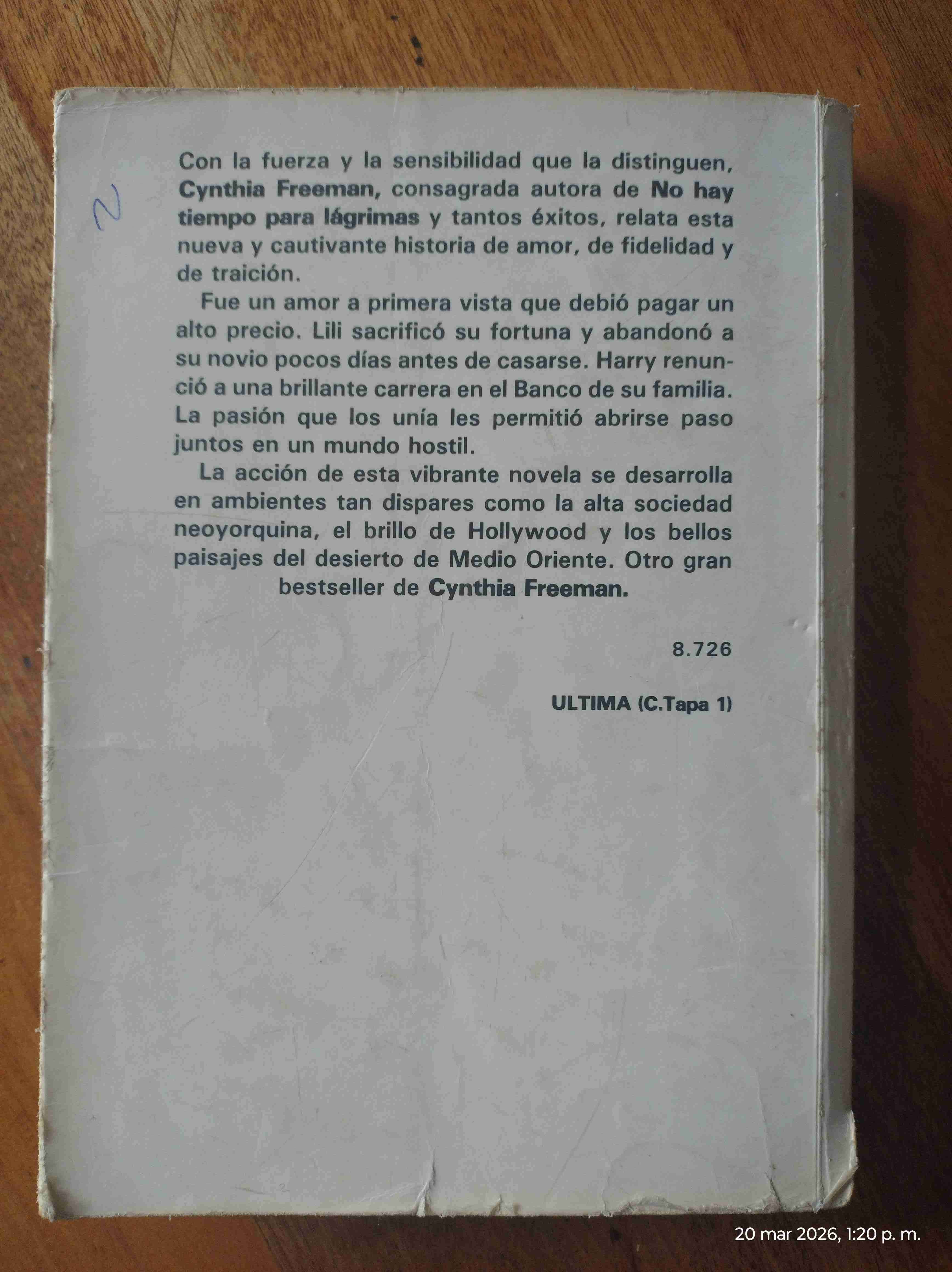 Libro La Última Princesa Cynthia Freeman - miniatura 2