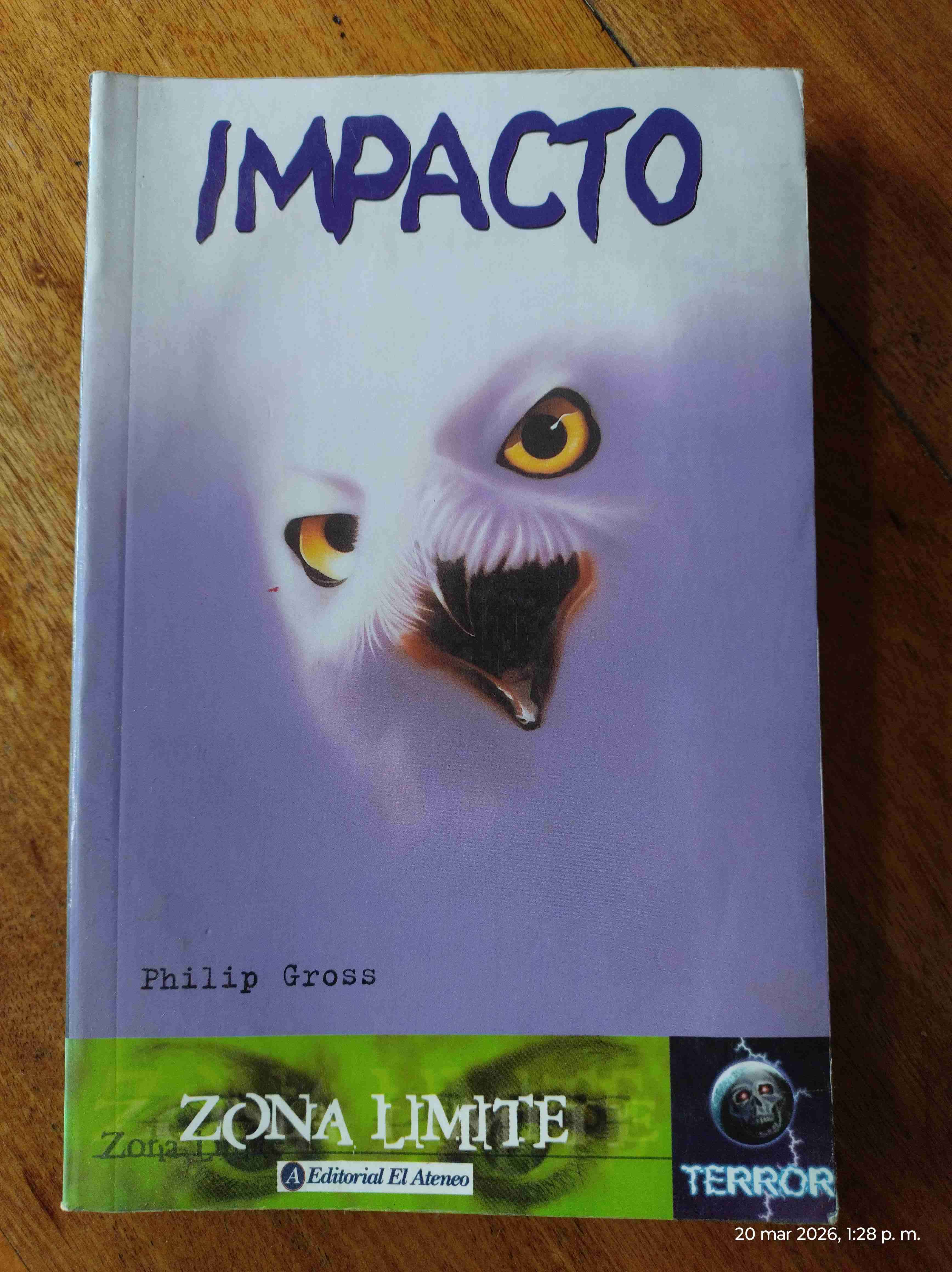 Libro 'Impacto' de Philip Gross