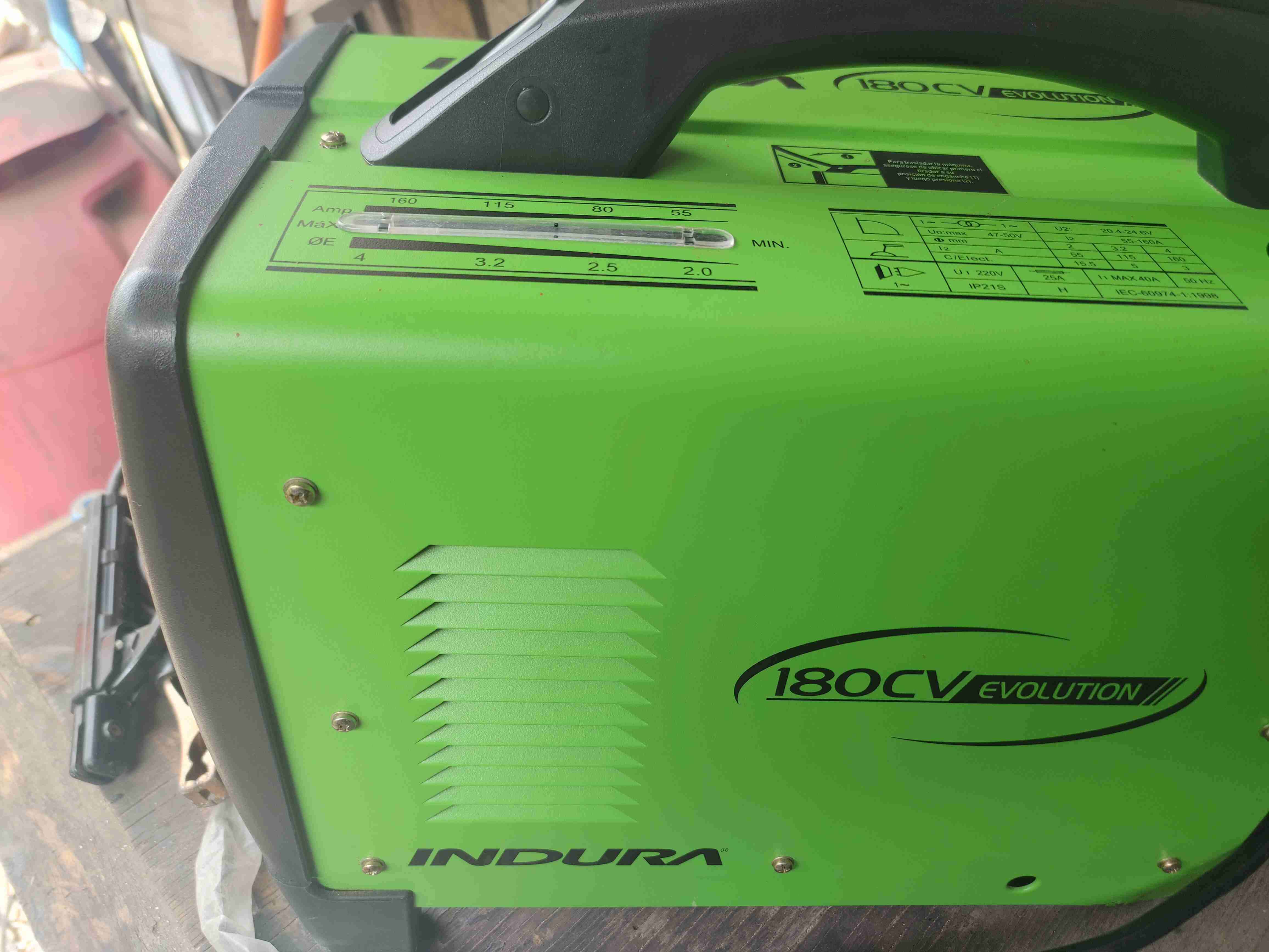 Soldadora Indura 180CV evolution - miniatura 2