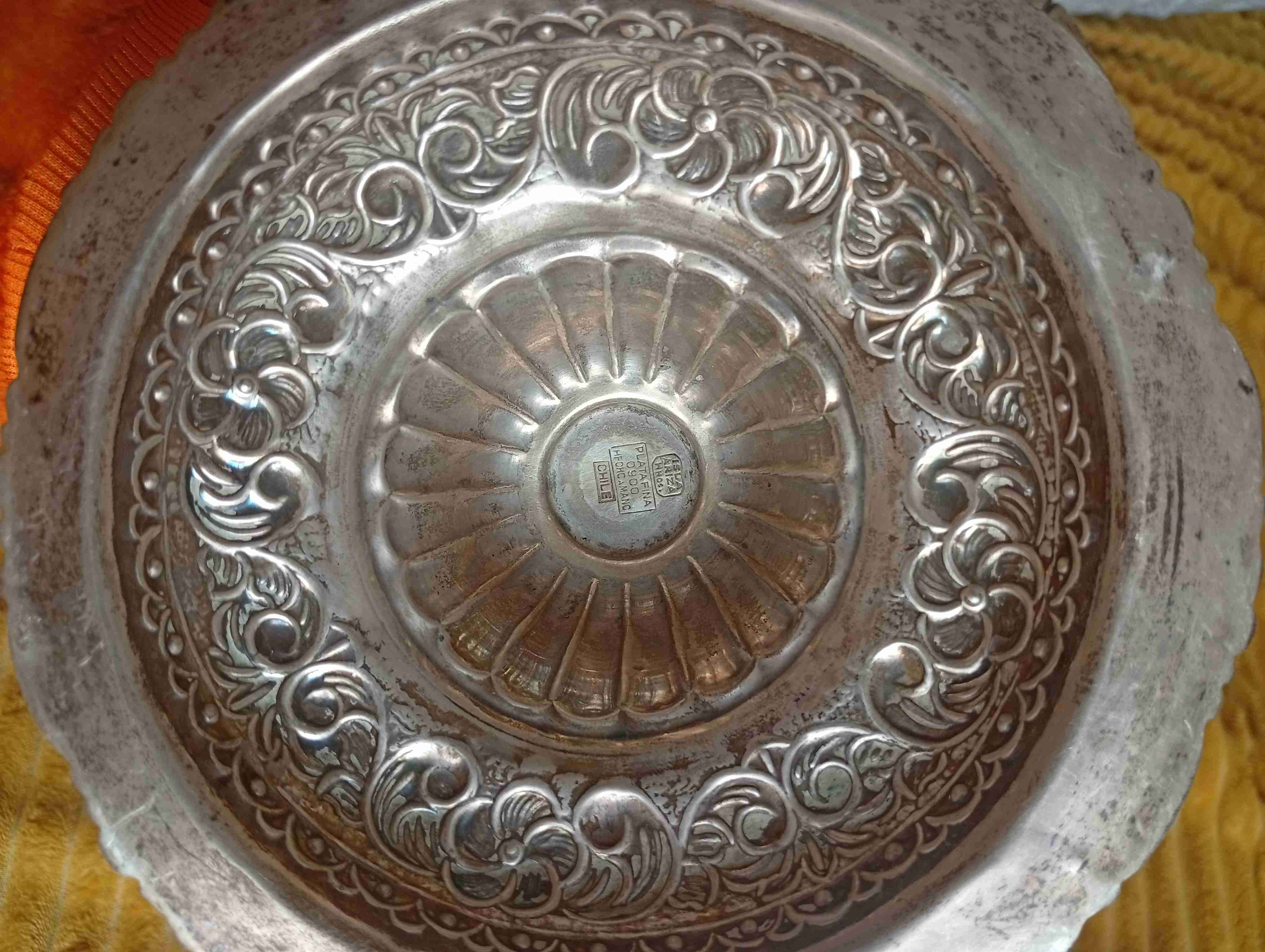 Par de candelabros de plata vintage - miniatura 4