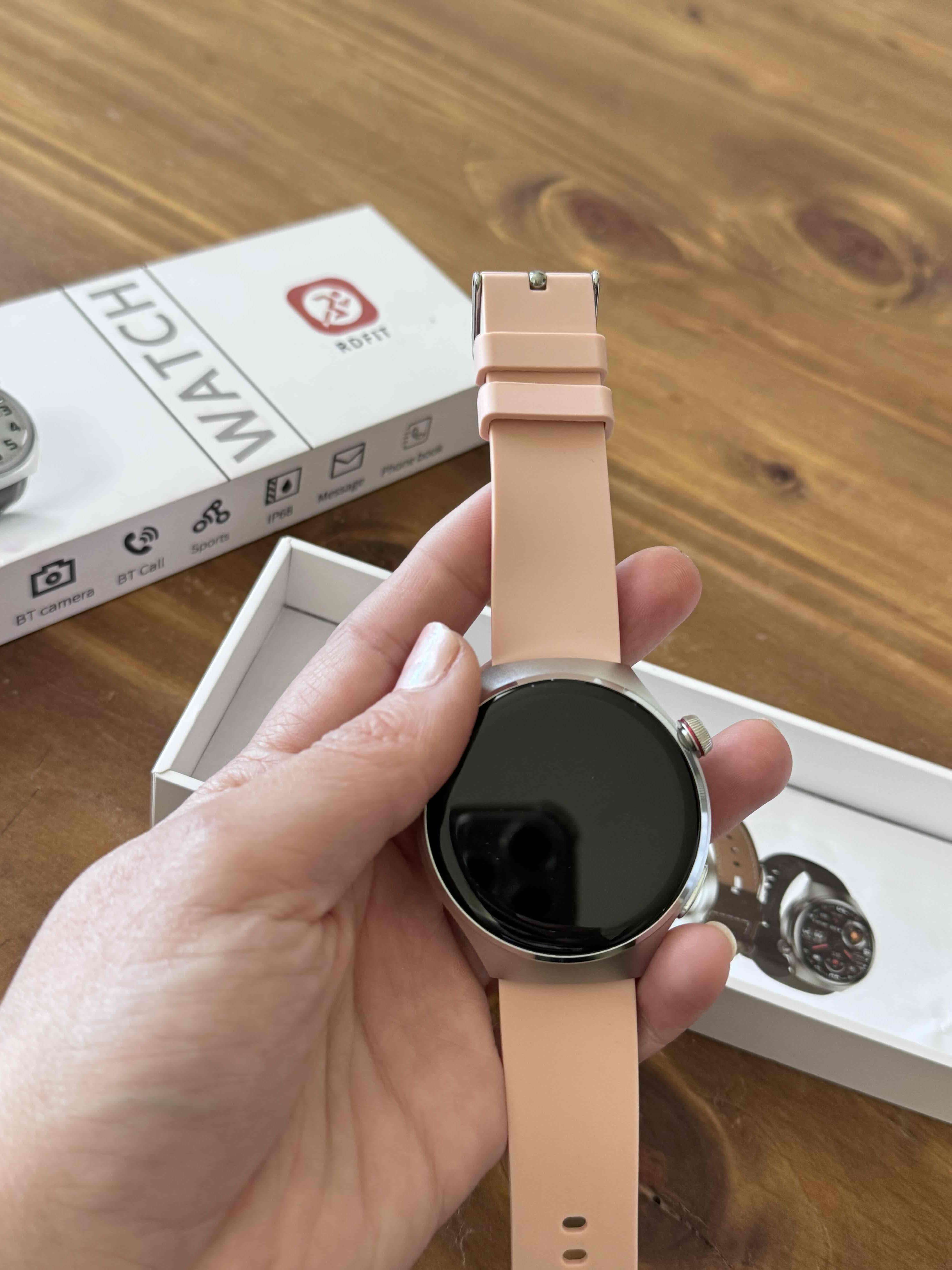 Reloj inteligente rosa - miniatura 2