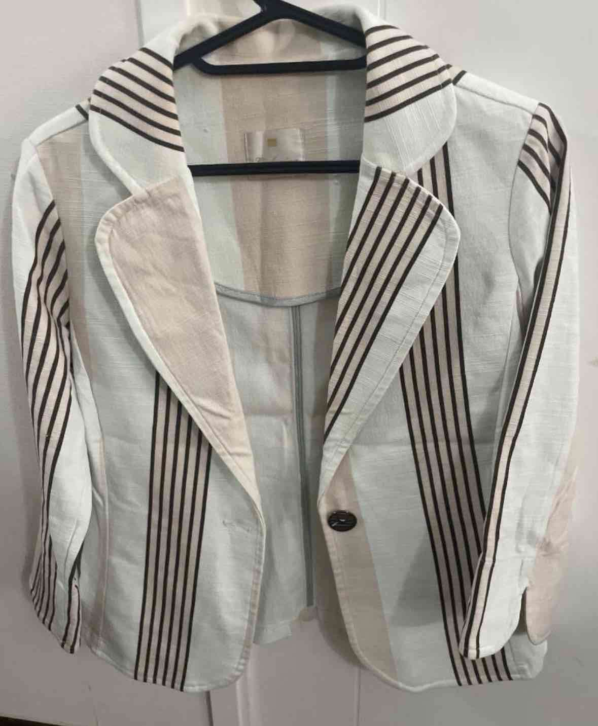 Blazer a rayas mujeres - miniatura 2