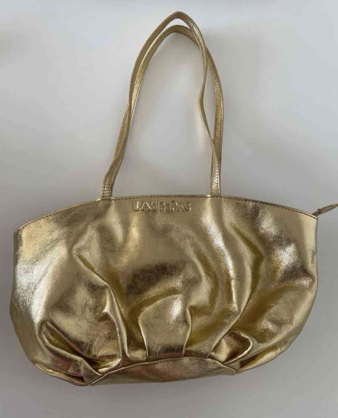 Bolso dorado de mano - miniatura 2