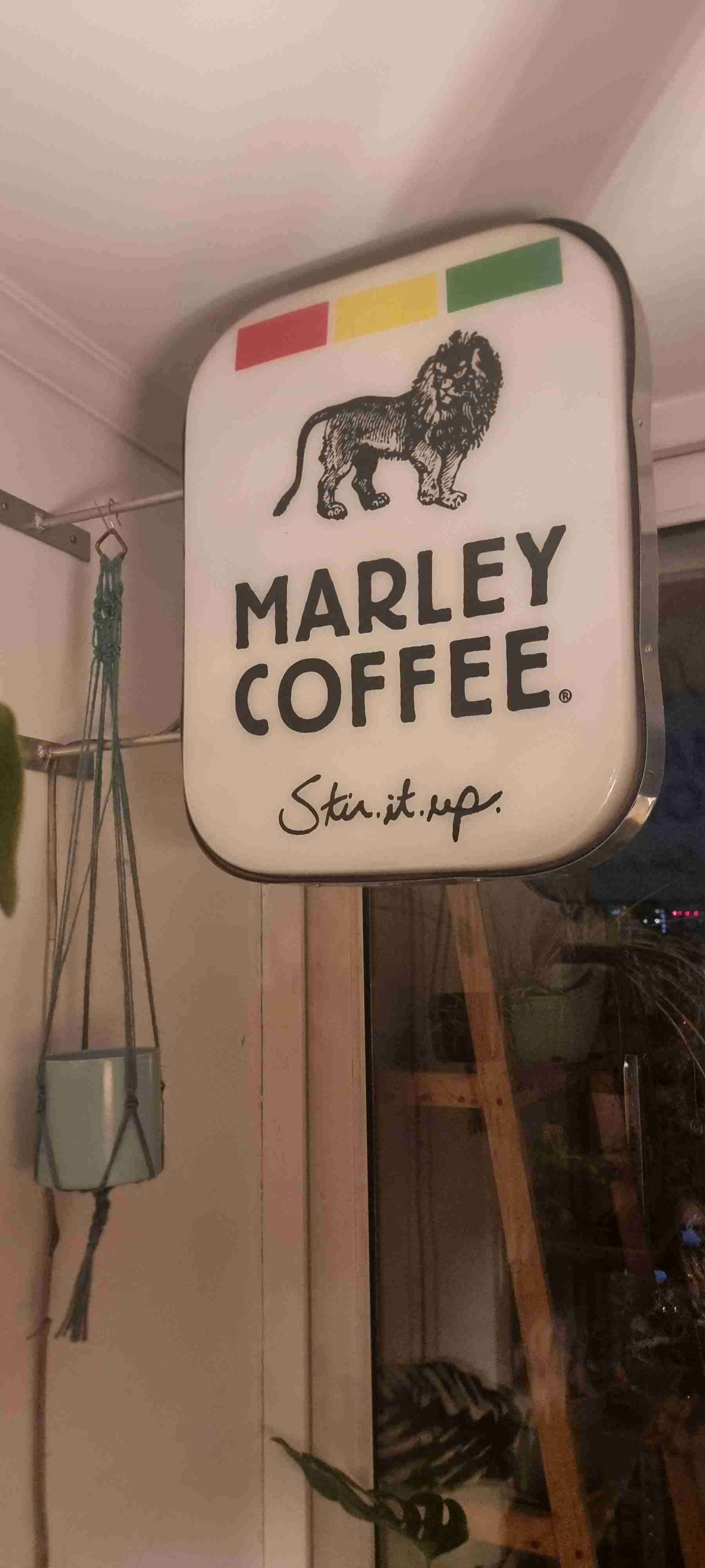 Letrero Marley Coffee retroiluminado - miniatura 2