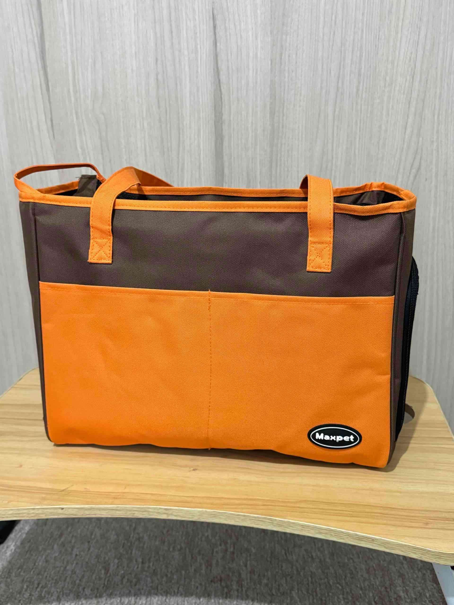 Bolso transportador Maxpet naranja