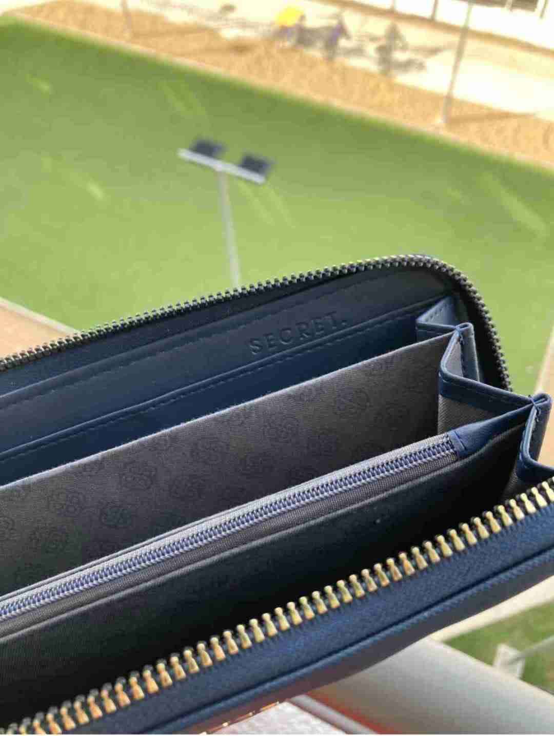 Billetera azul Secret - miniatura 2