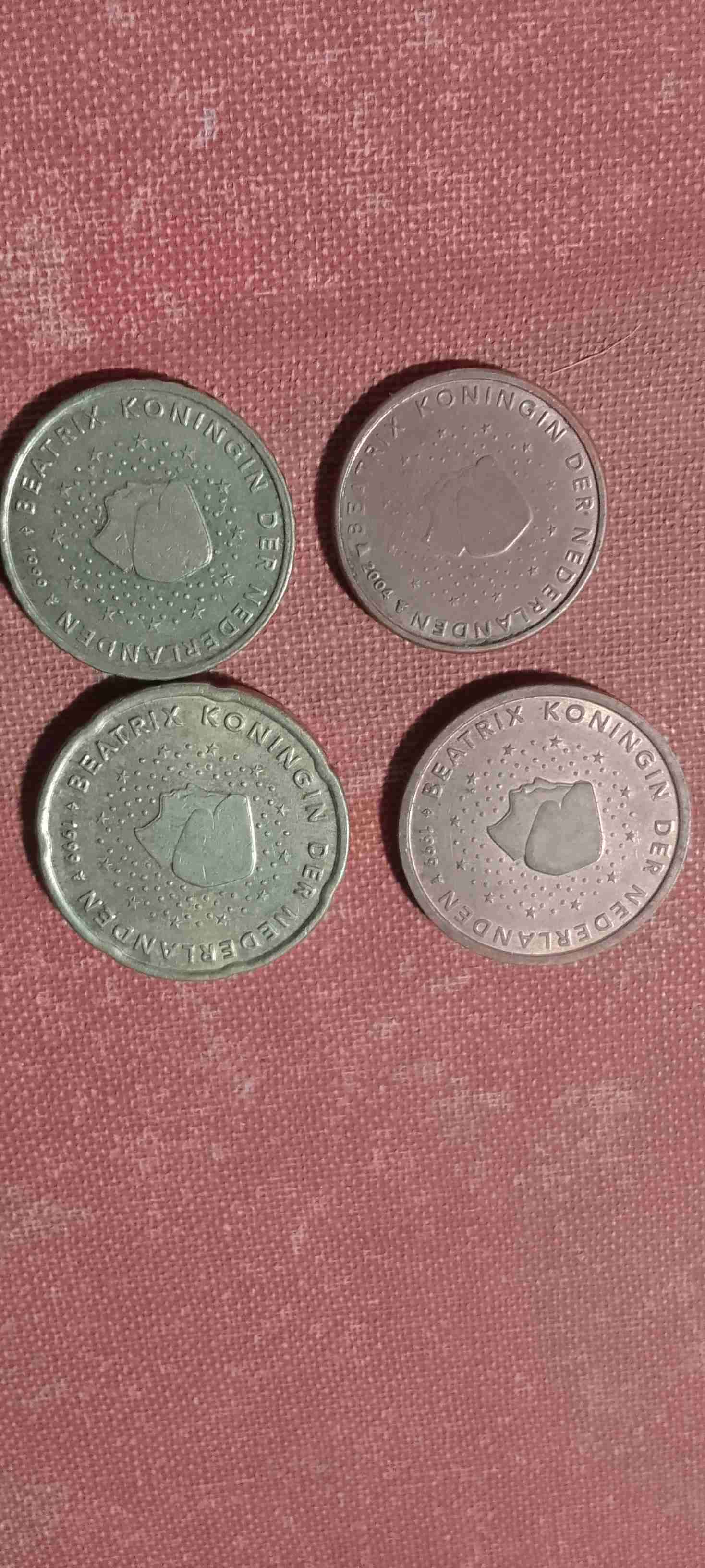 Monedas Holanda céntimos de euro