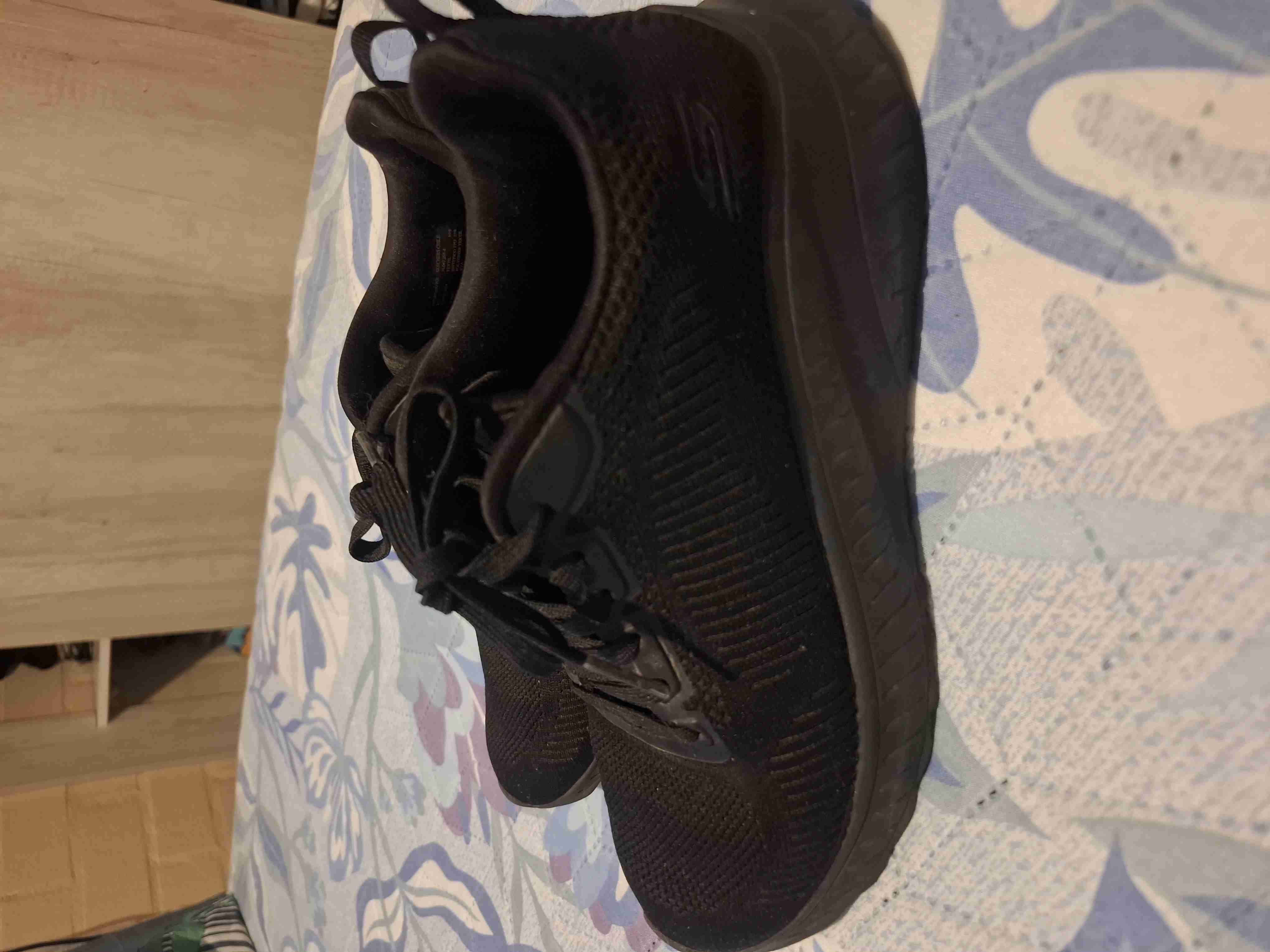 Zapatillas deportivas negras skechers - miniatura 2