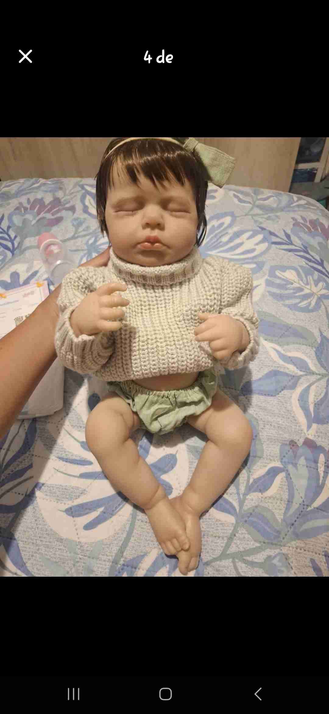 Muñeca reborn realista