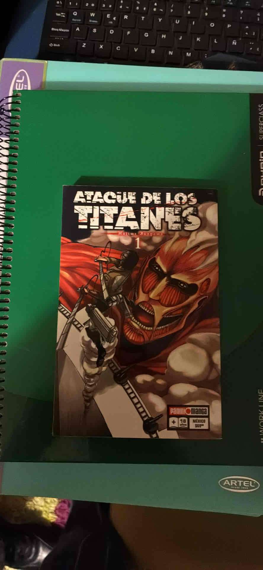 Manga Ataque de los Titanes Vol. 1