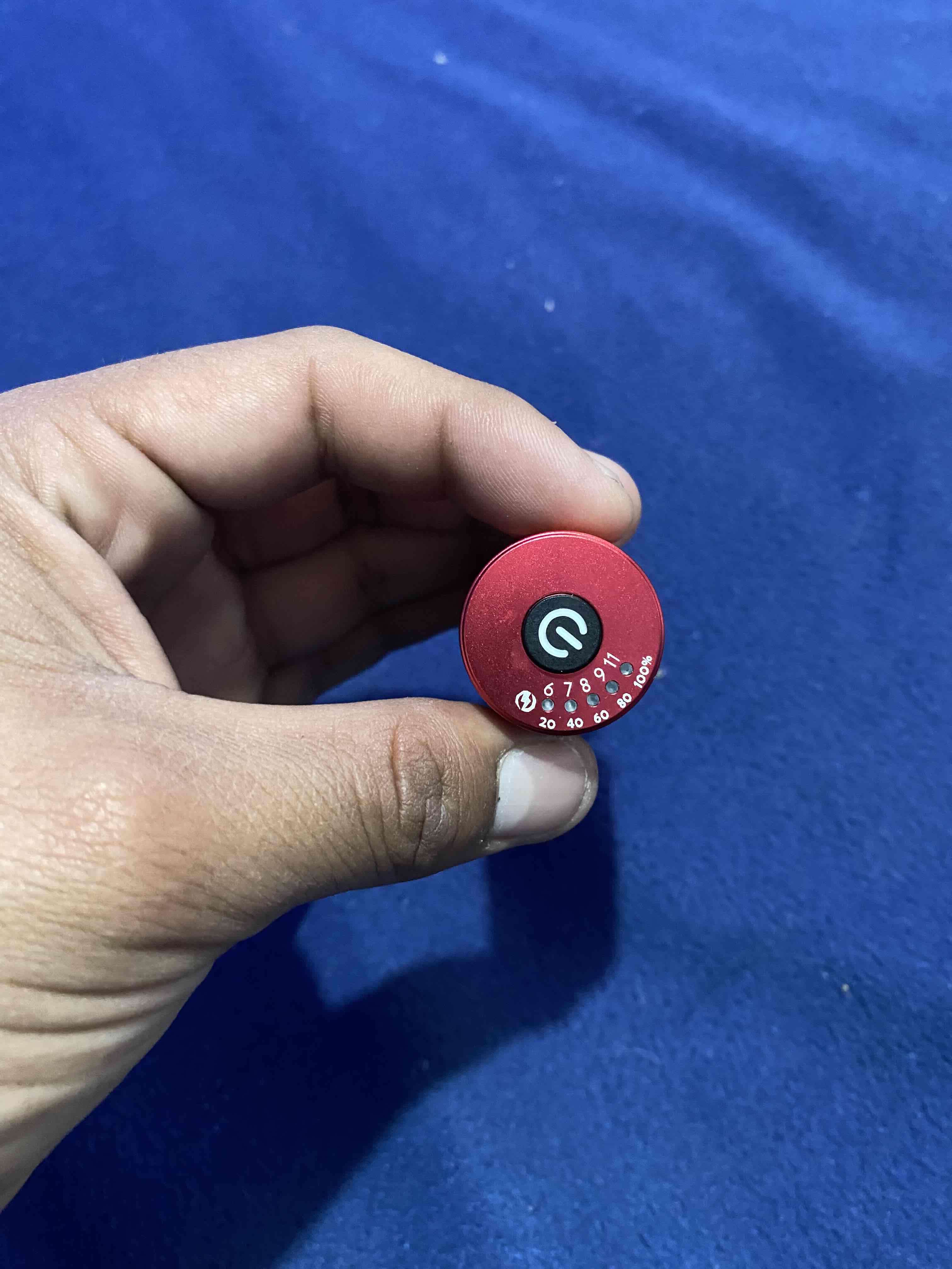 Batería Máquina de tatuar roja compacta - miniatura 4