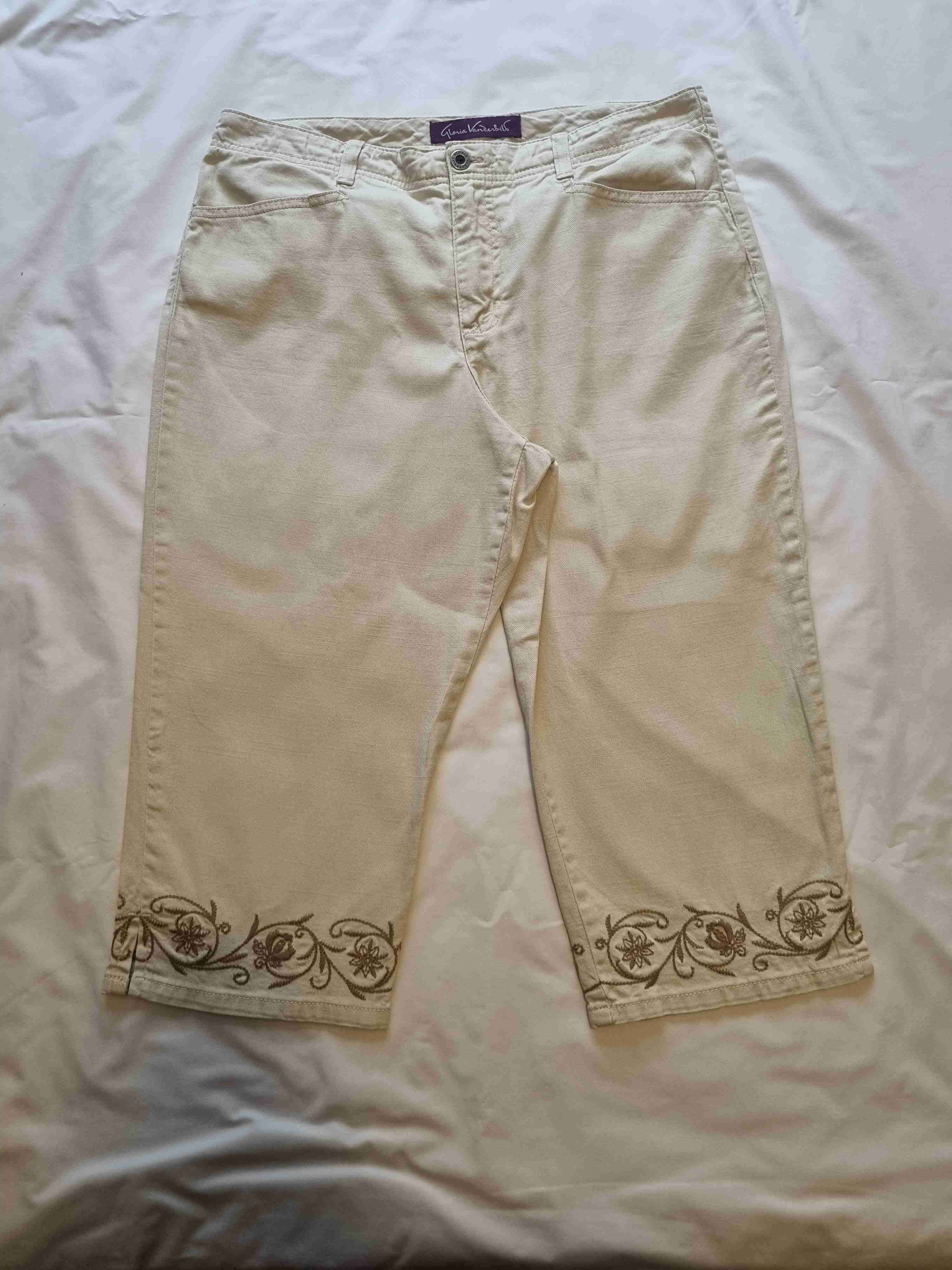 Pescadores beige bordados