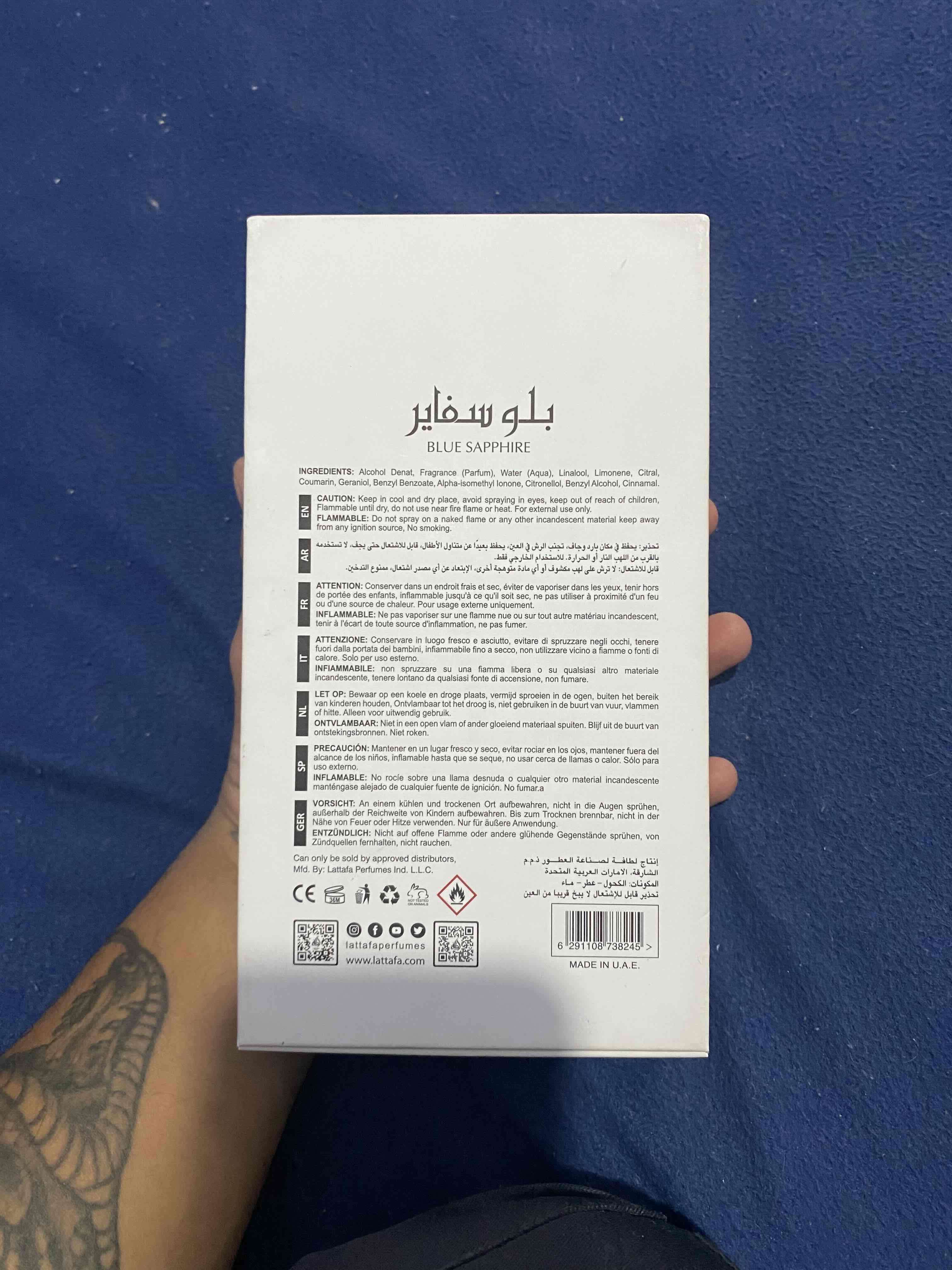 Perfume Blue Sapphire 100 ml - miniatura 2