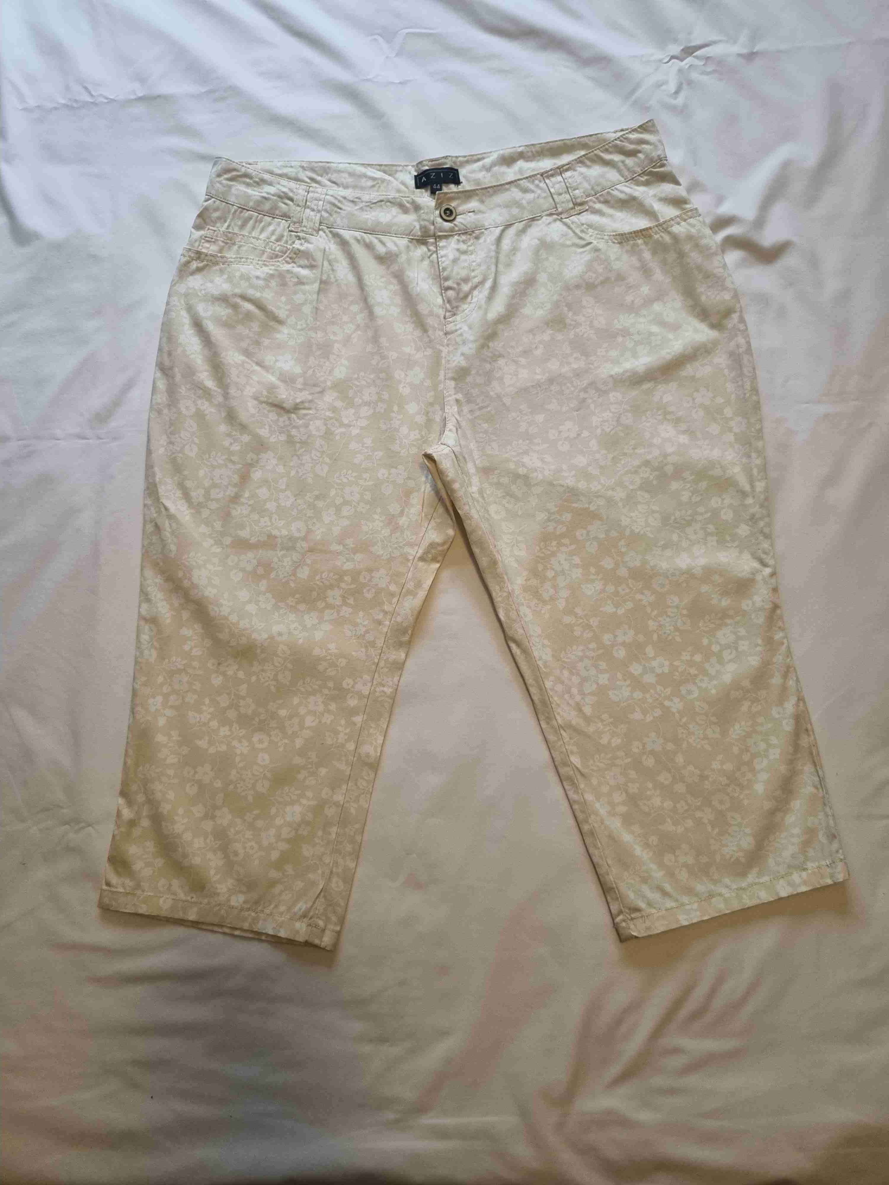 Pescador beige floral