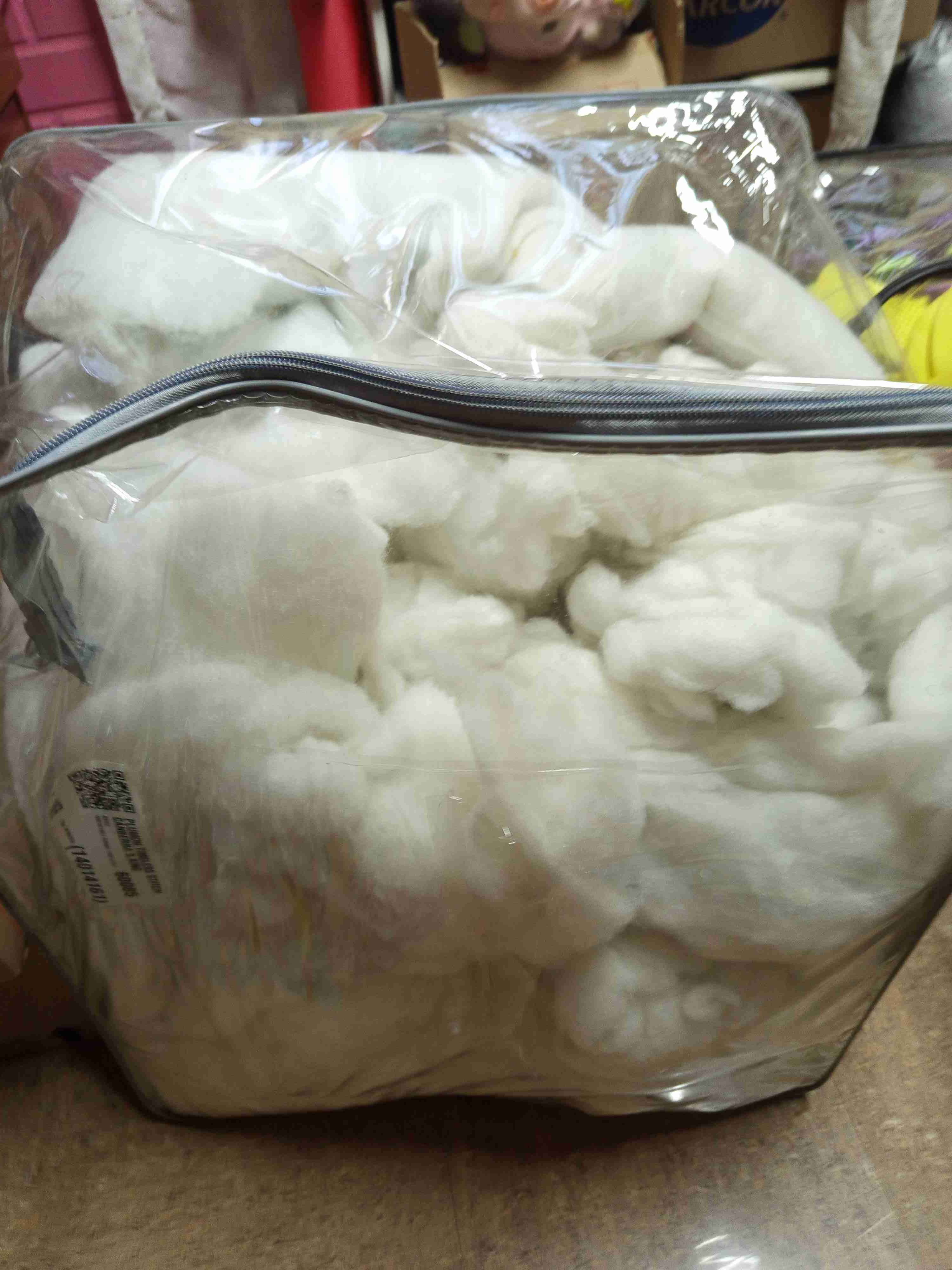 Relleno de algodón en bolsa