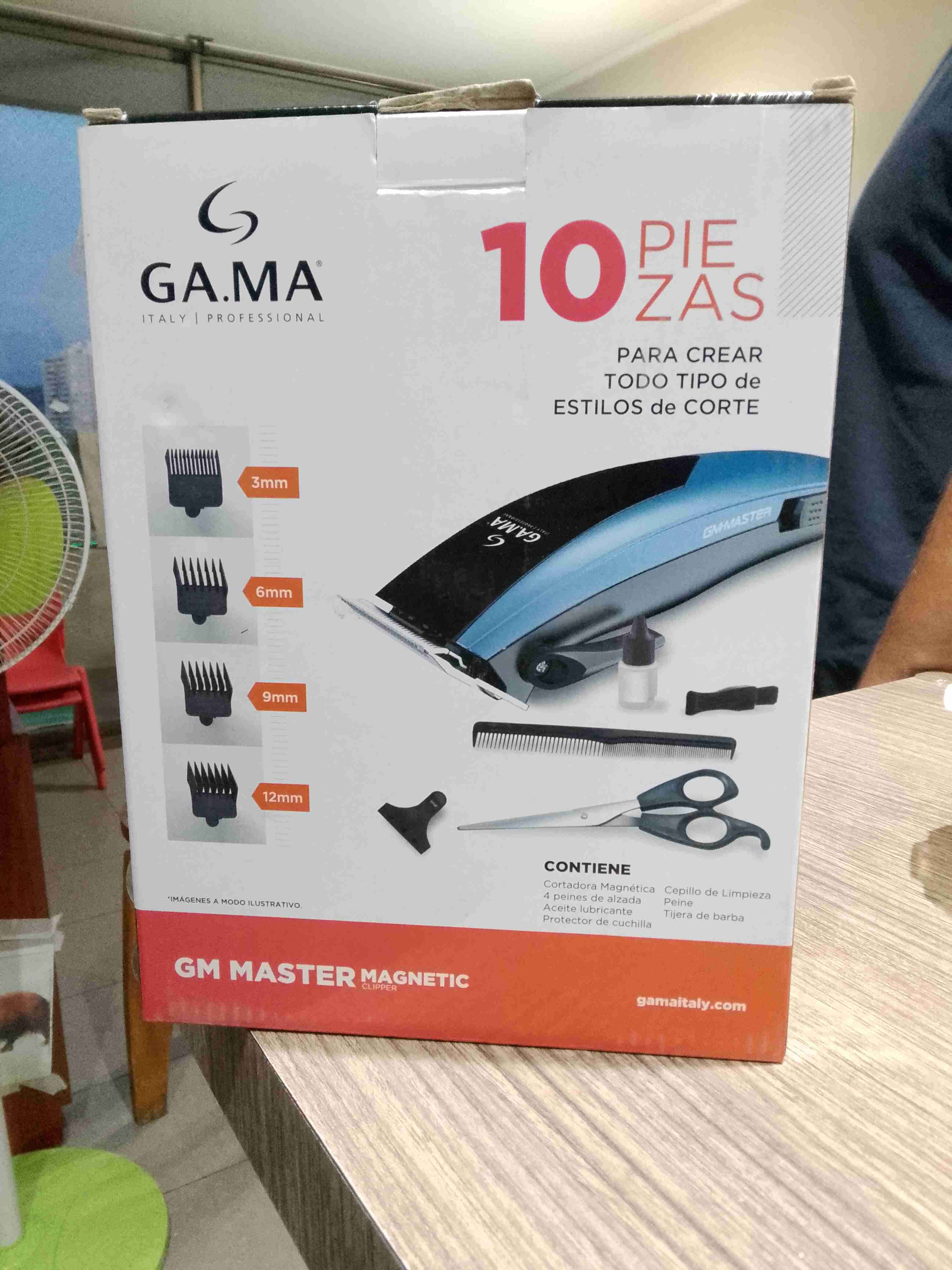 Cortadora de pelo GA.MA 10 piezas