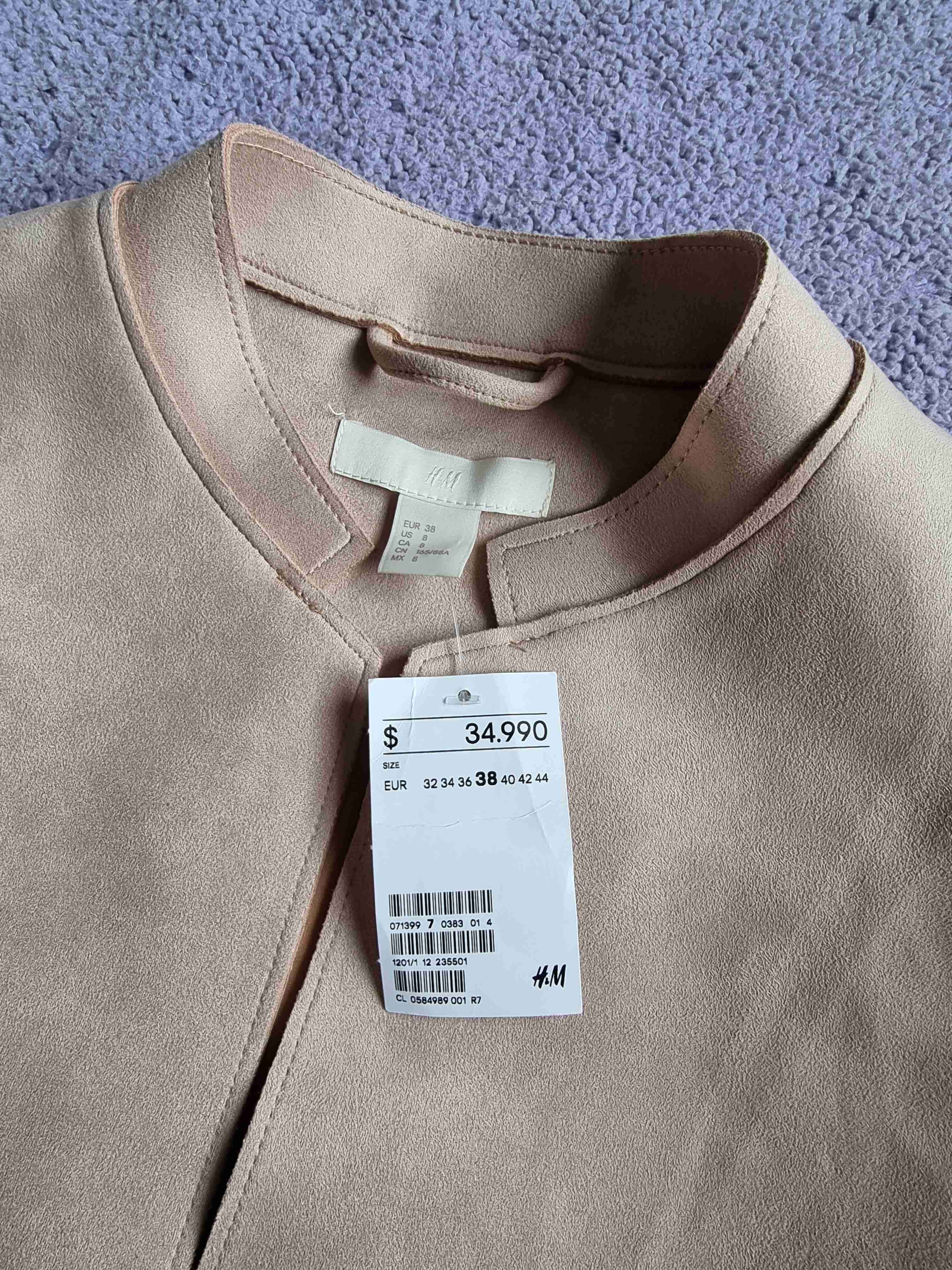 Abrigo beige clásico mujer H&M - miniatura 2