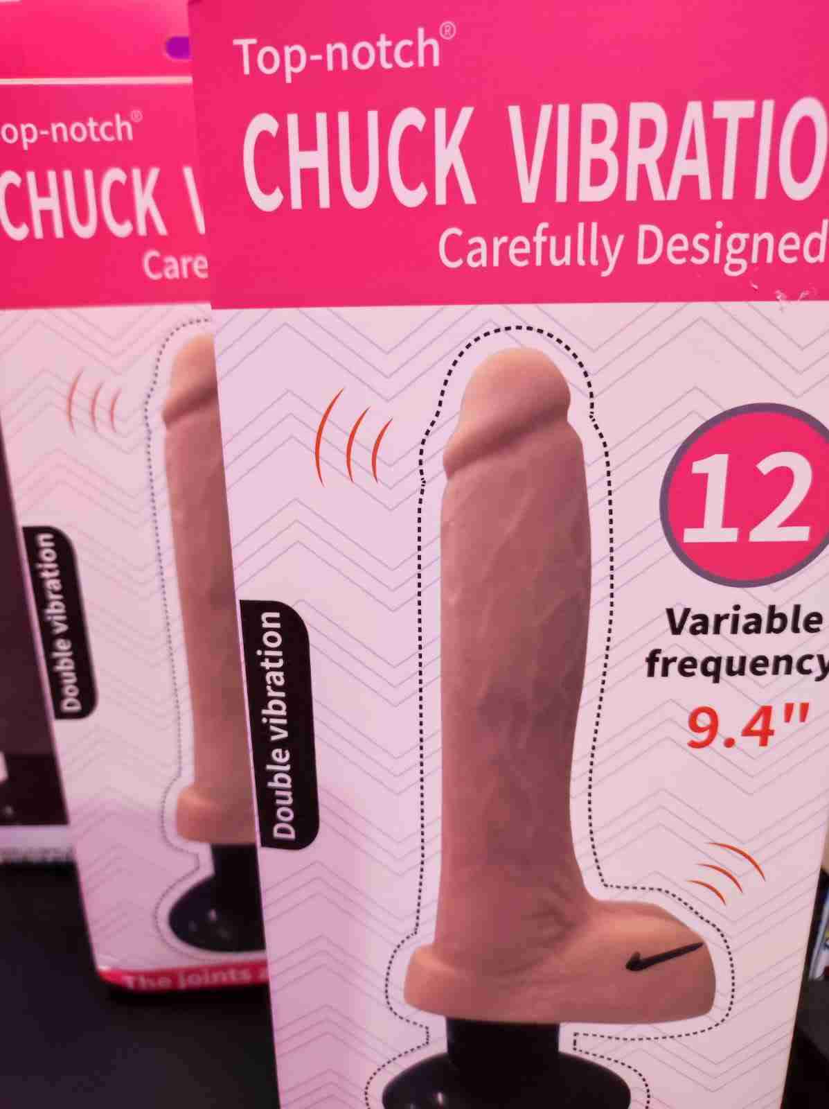 Vibrador con doble vibración 9.4"