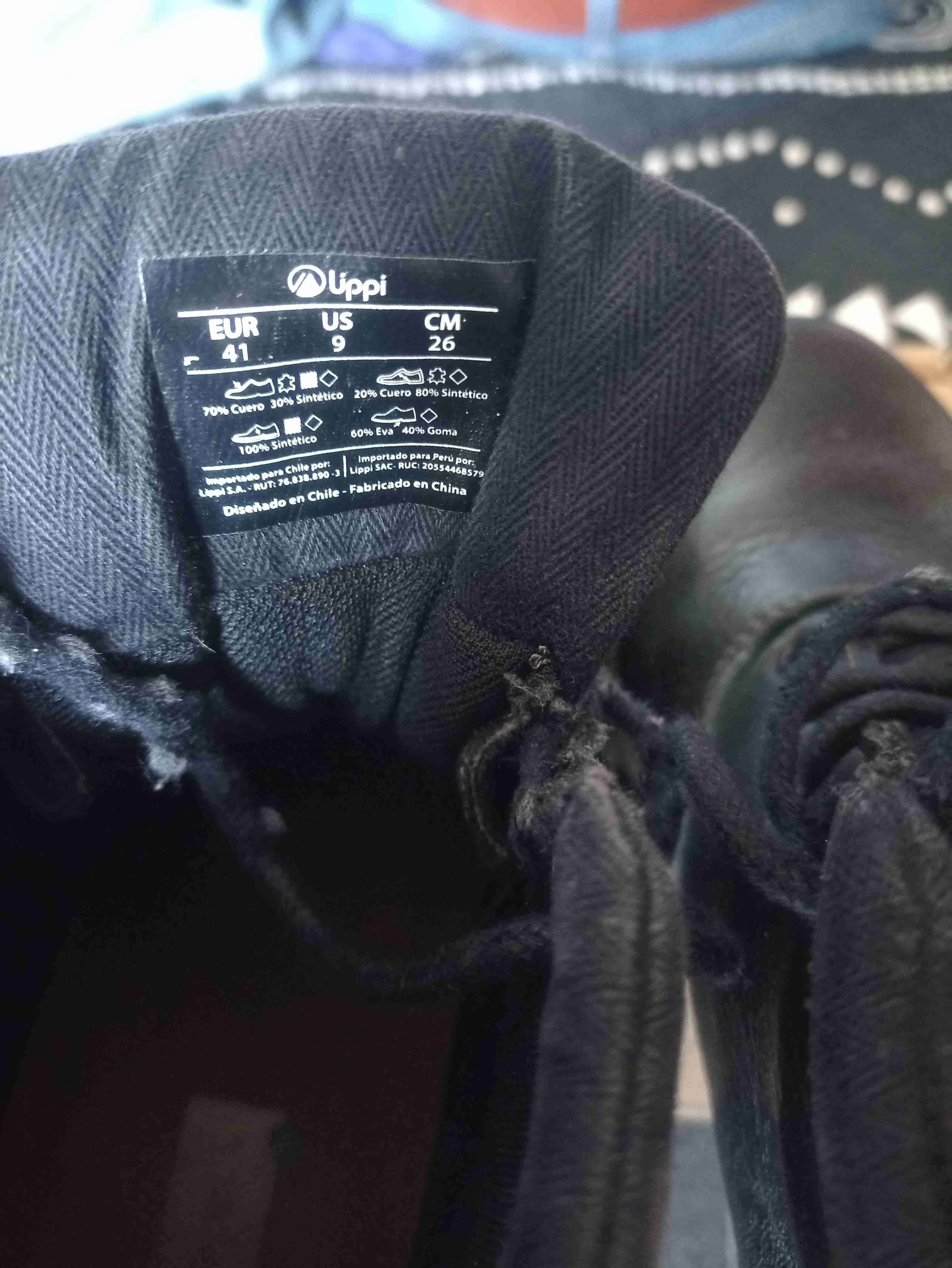 Botas negras Lippi talla 41