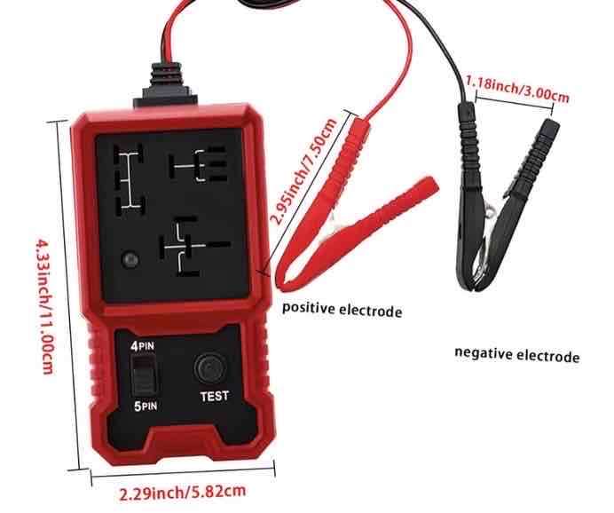 Probador de relés automotriz 4/5 pines - miniatura 2