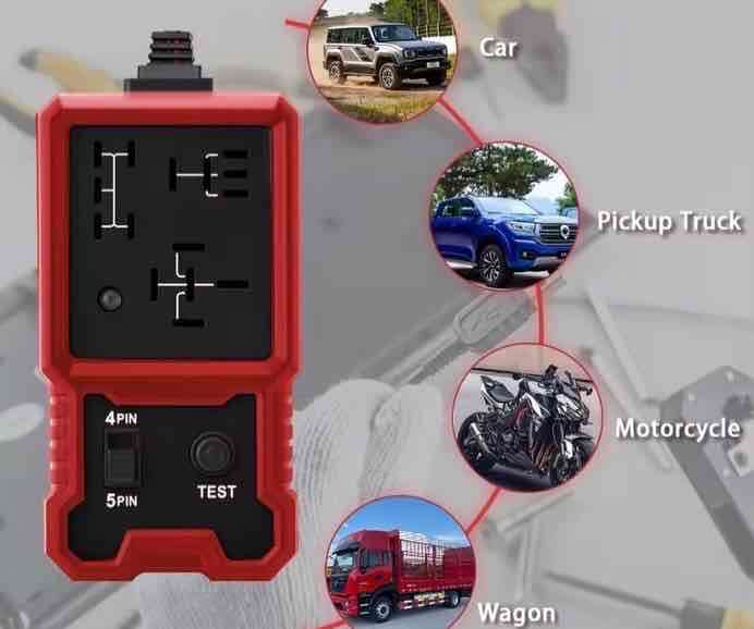 Probador de relés automotriz 4/5 pines - miniatura 3