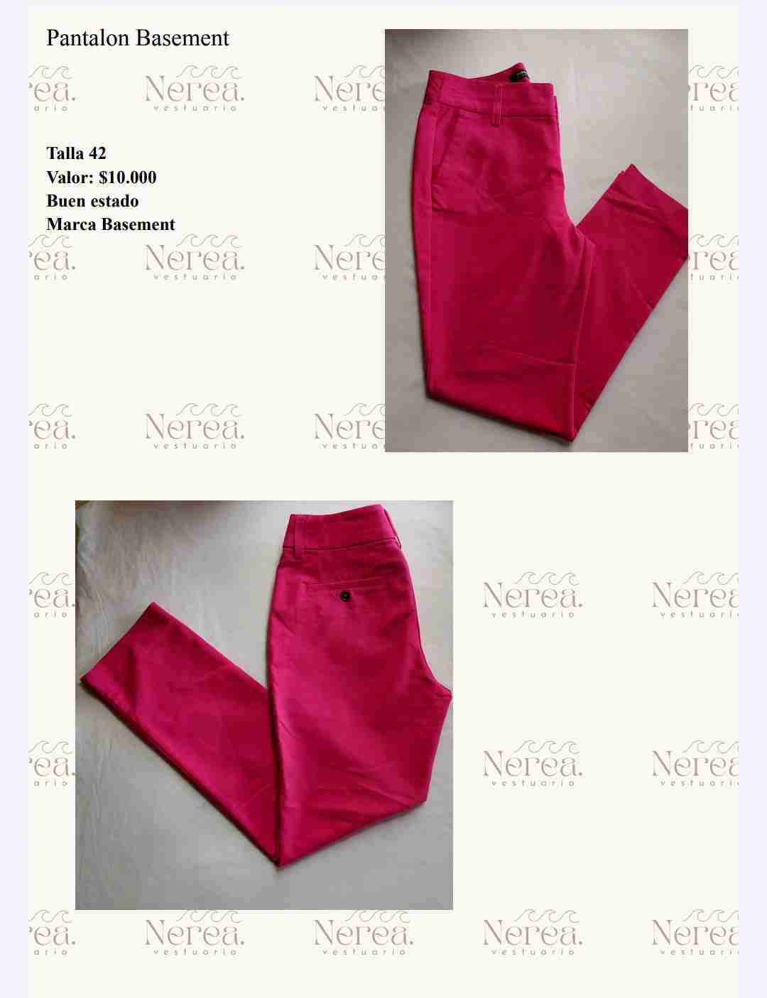 Pantalón rosa Basement