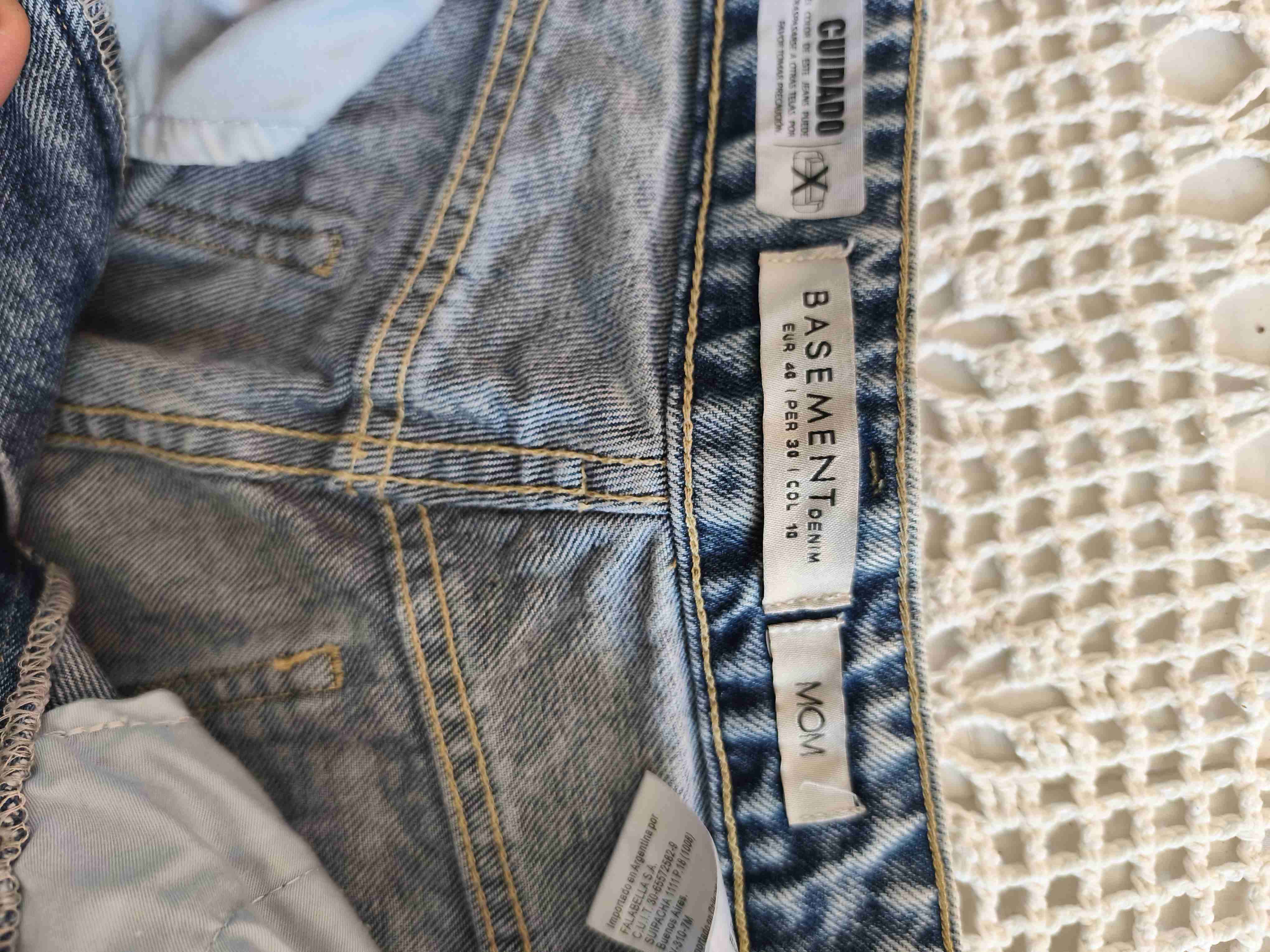 Pantalones turquesa casuales - miniatura 4