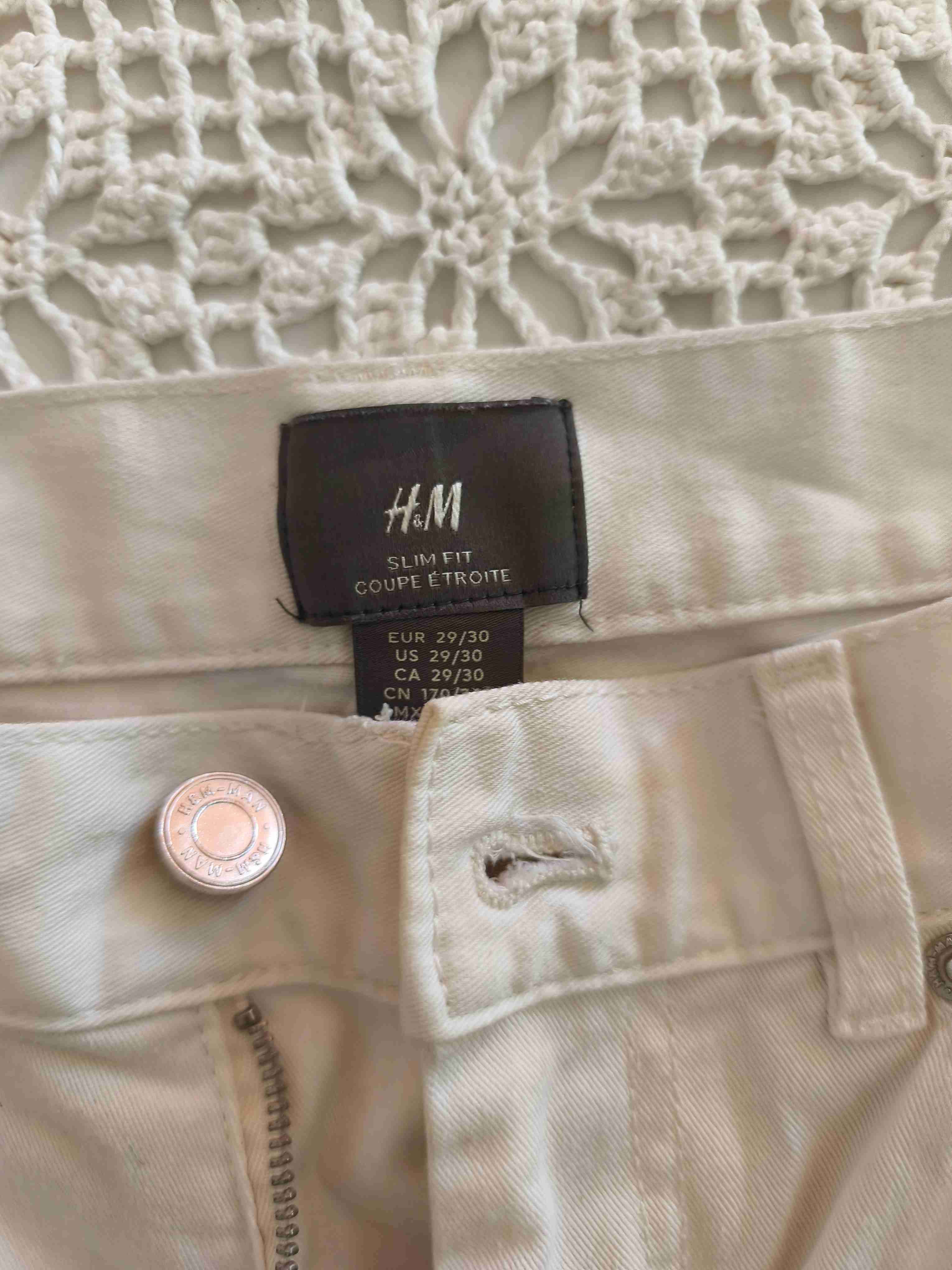 Pantalones beige hombre - miniatura 2