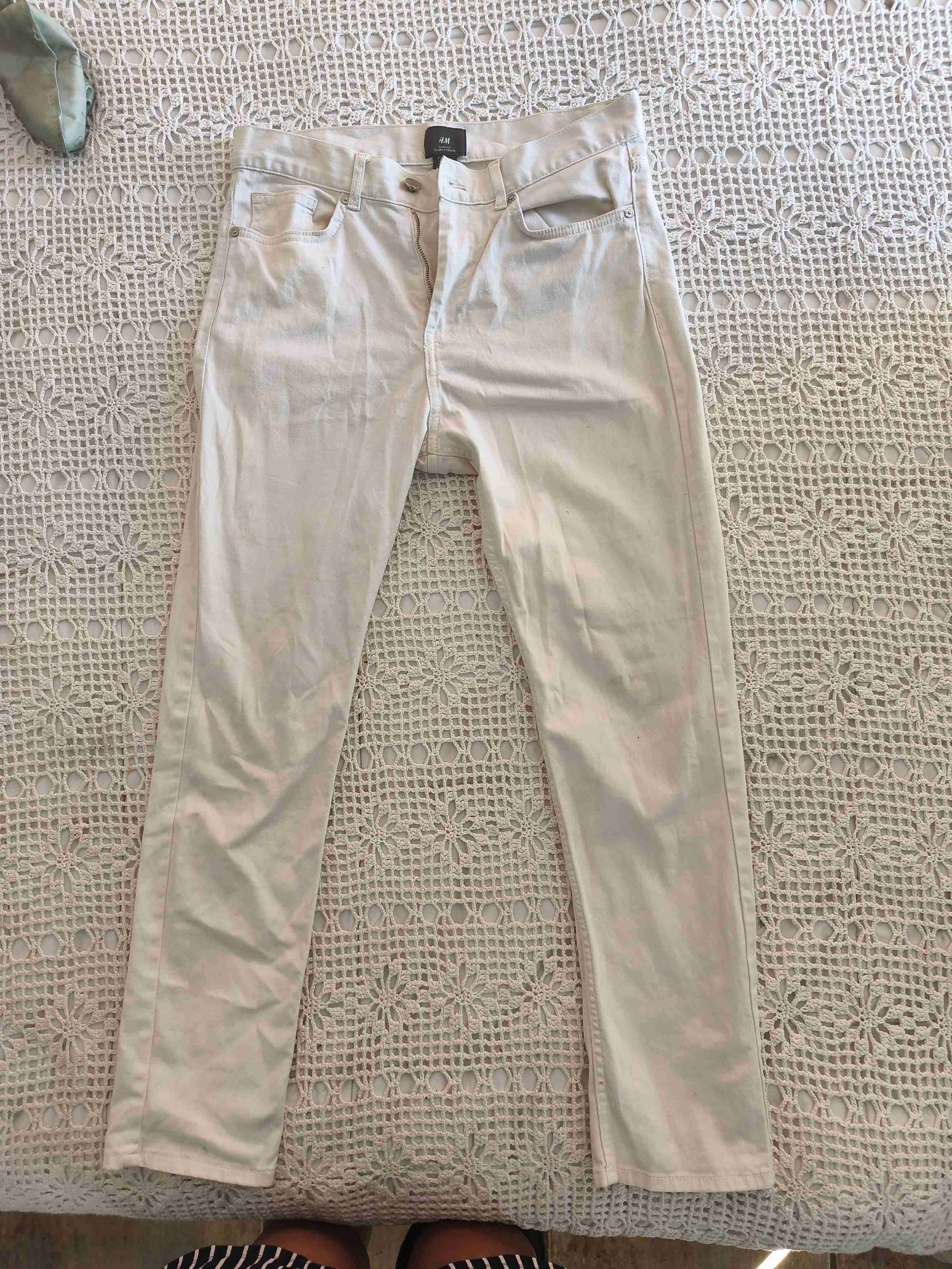 Pantalones beige hombre - miniatura 3