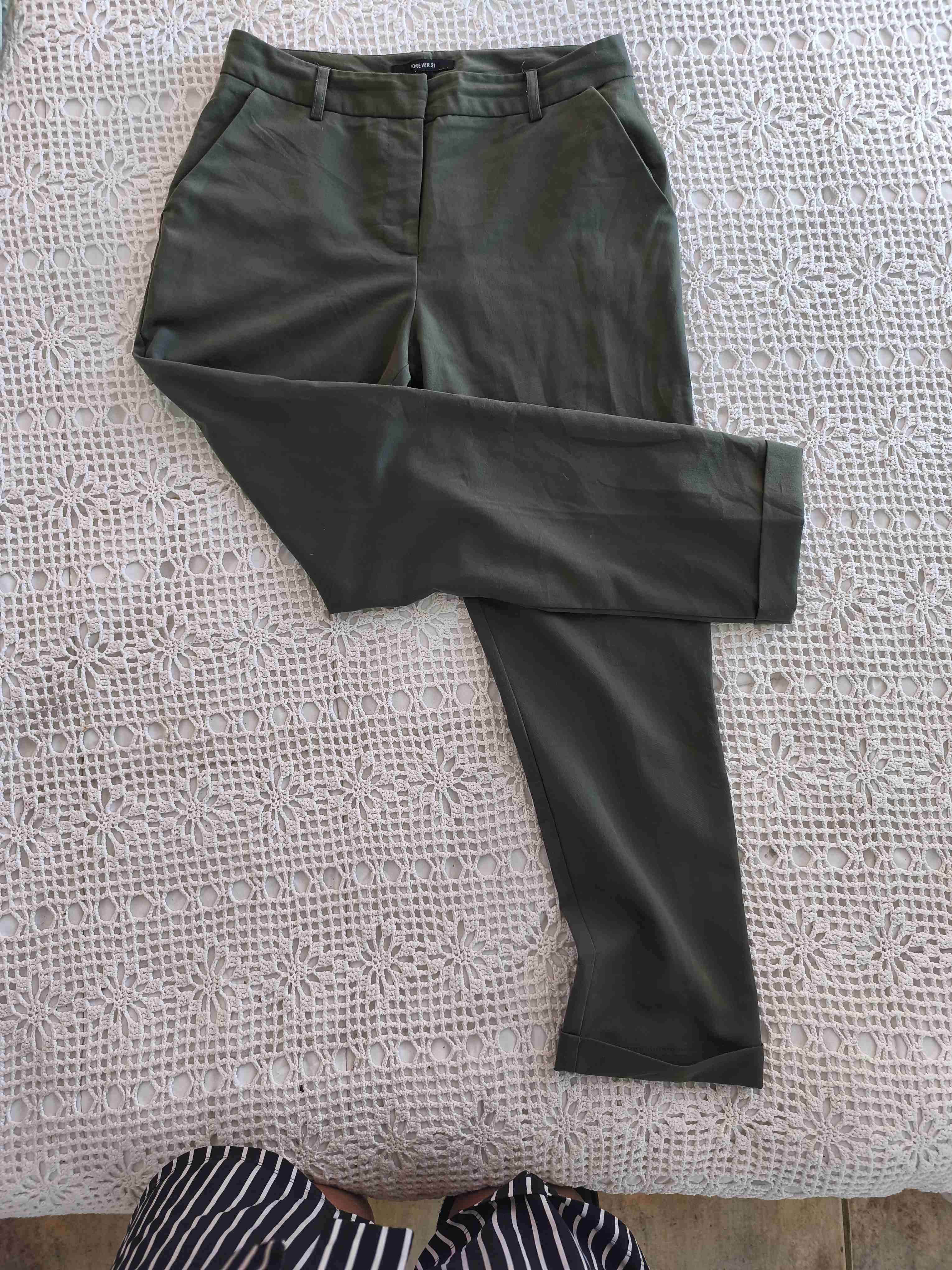 Pantalones de vestir verde
