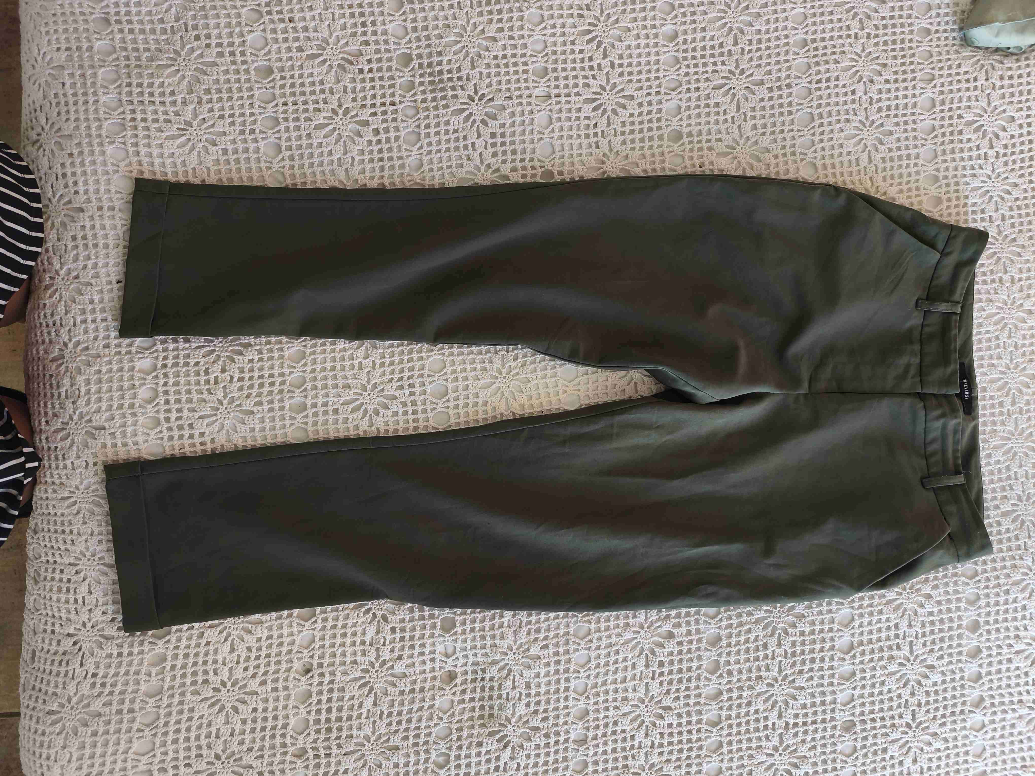 Pantalones de vestir verde - miniatura 2