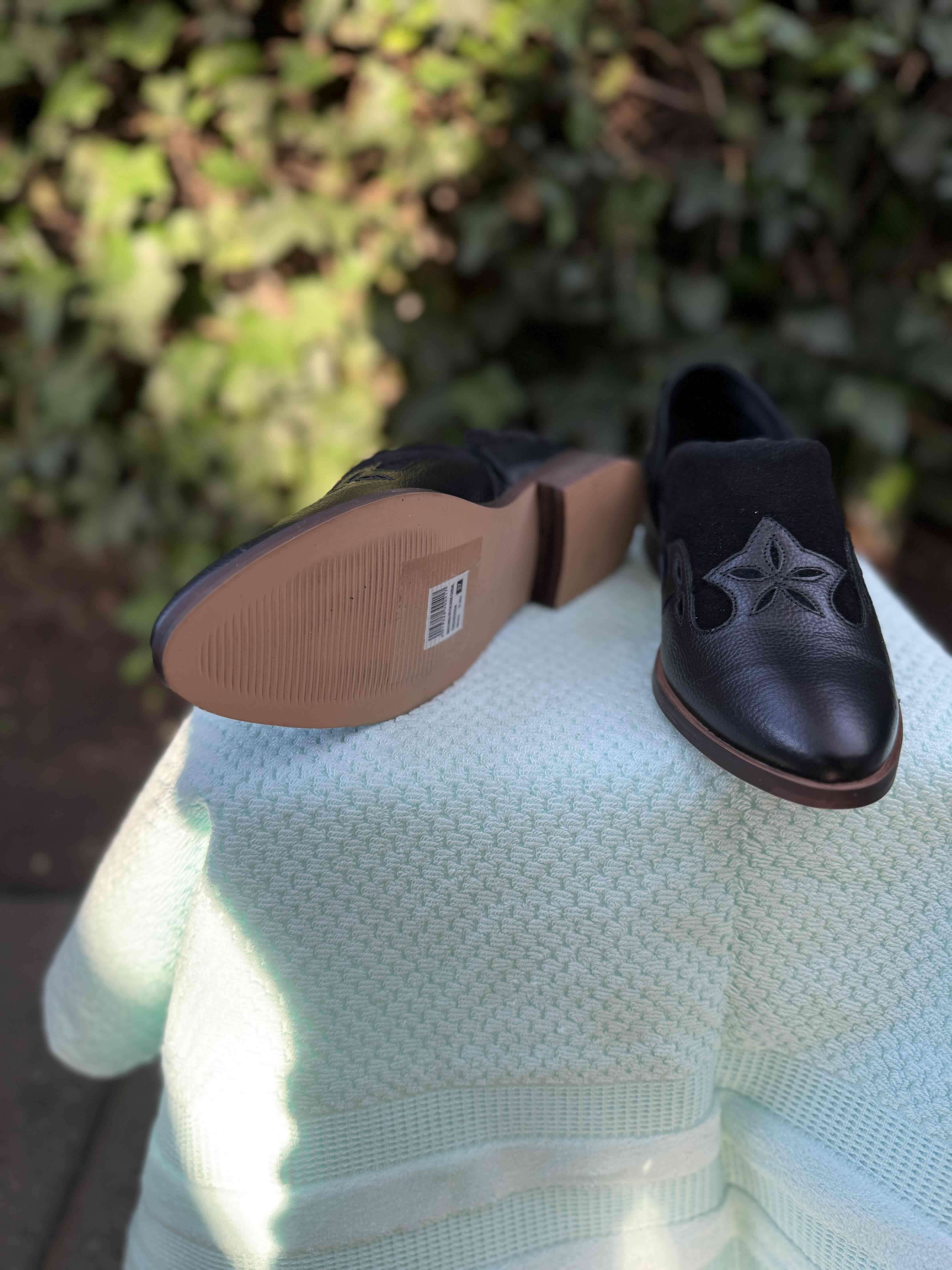 Zapato bajo cuero/gamuza - miniatura 2