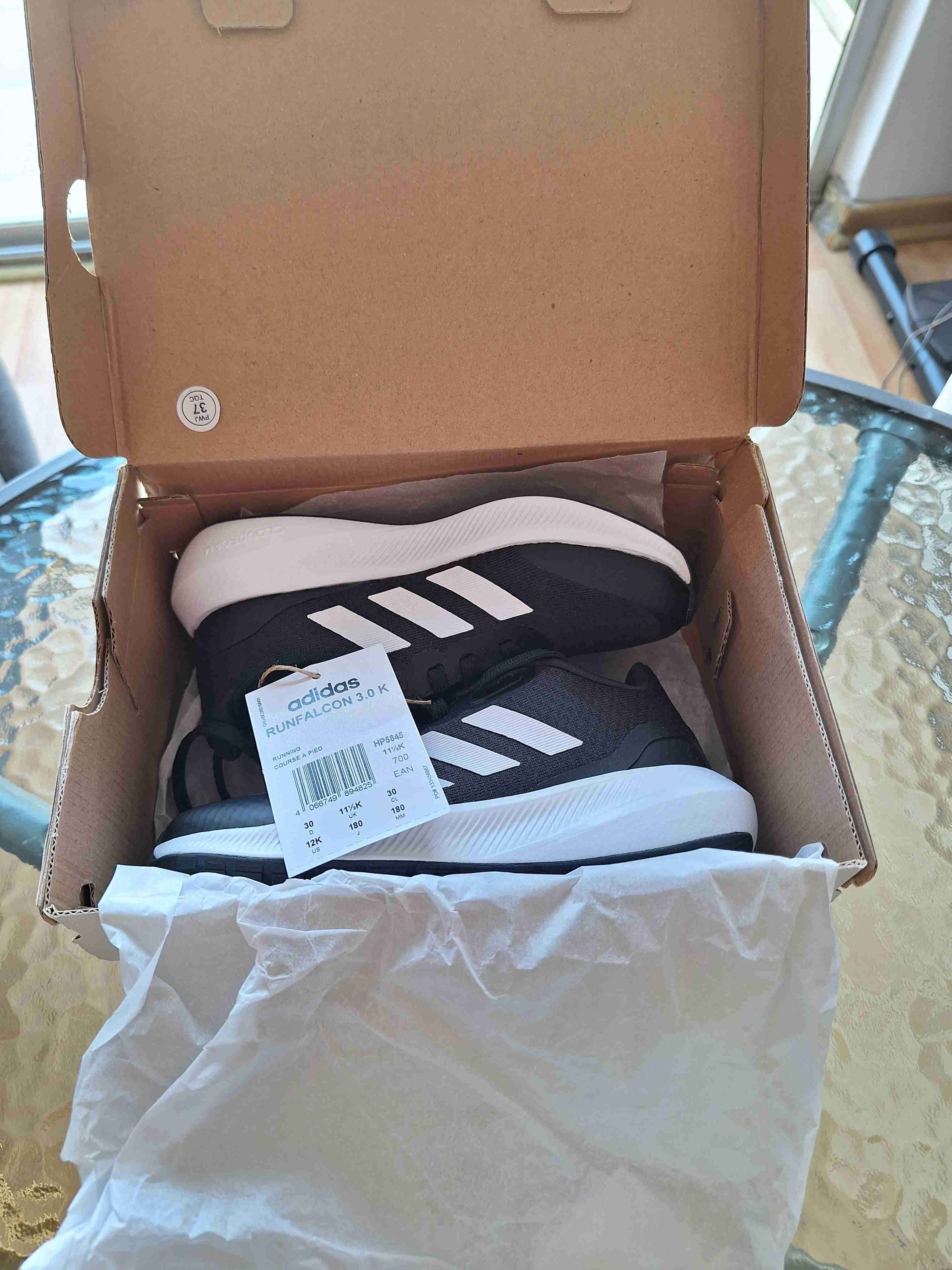 Zapatillas Niño Adidas Runfalcon 3.0 Talla US 12K - miniatura 3