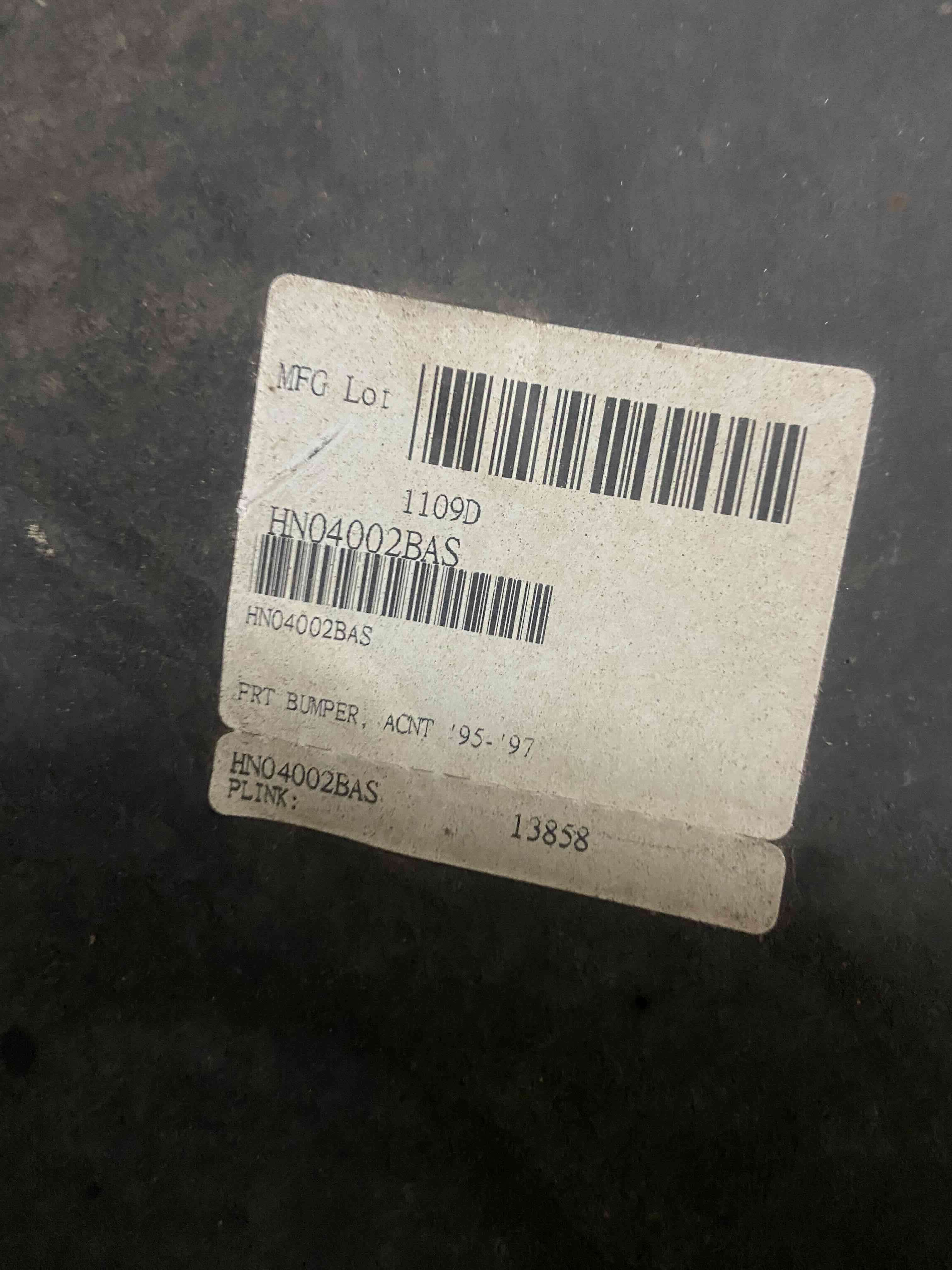 Parachoques de hyundai accent 95 al 98 - miniatura 2